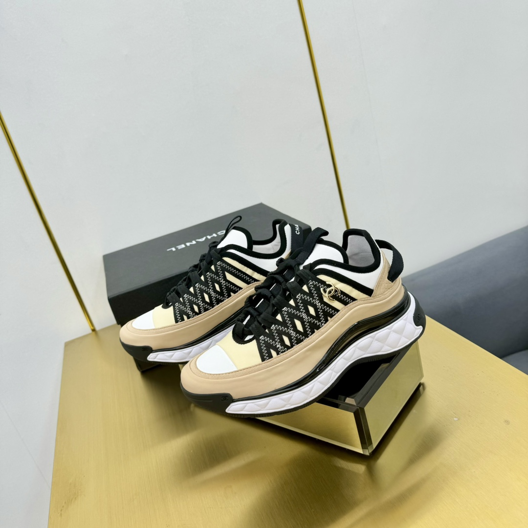 Chanel香奈儿老爹鞋 男女兼用カジュアルスポーツシューズ