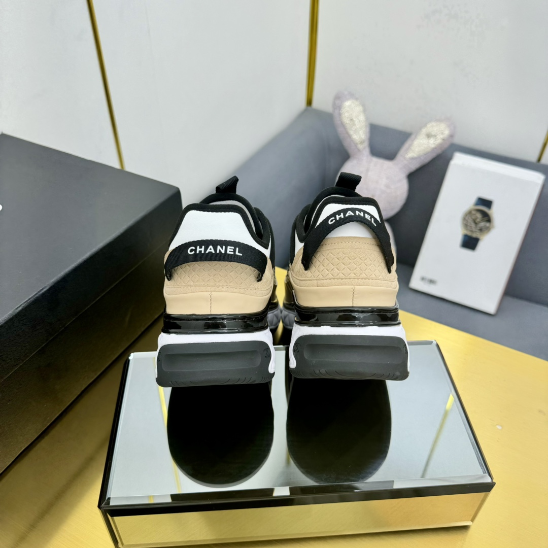 Chanel香奈儿老爹鞋 男女兼用カジュアルスポーツシューズ
