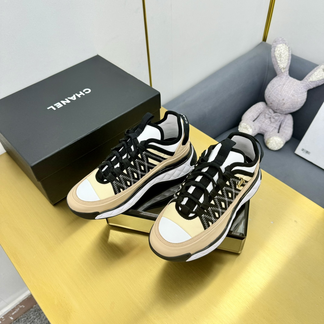 Chanel香奈儿老爹鞋 男女兼用カジュアルスポーツシューズ
