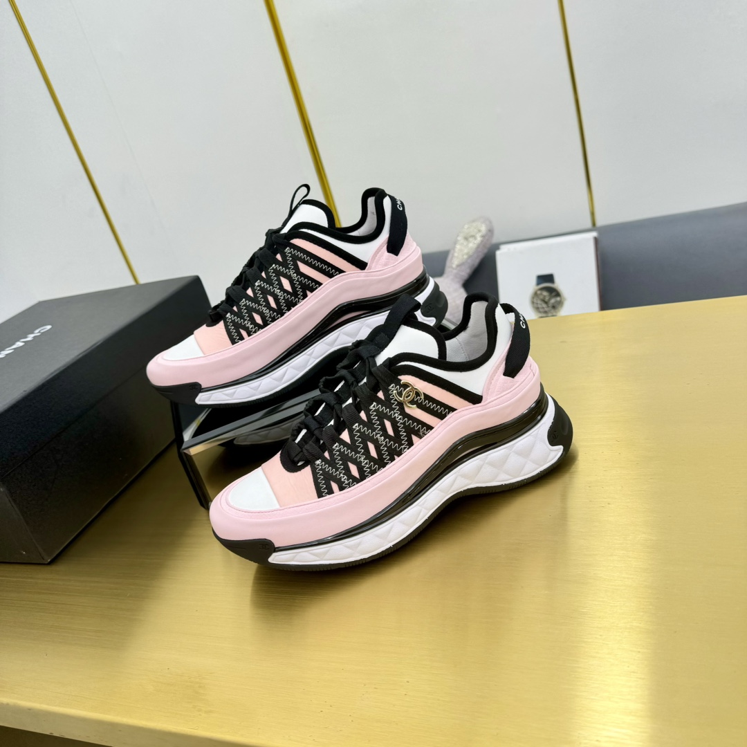 Chanel香奈儿老爹鞋 男女兼用カジュアルスポーツシューズ