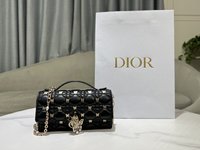 Dior Bags Handbags Online Shop
 Black Gold Sheepskin Spring Collection Chains