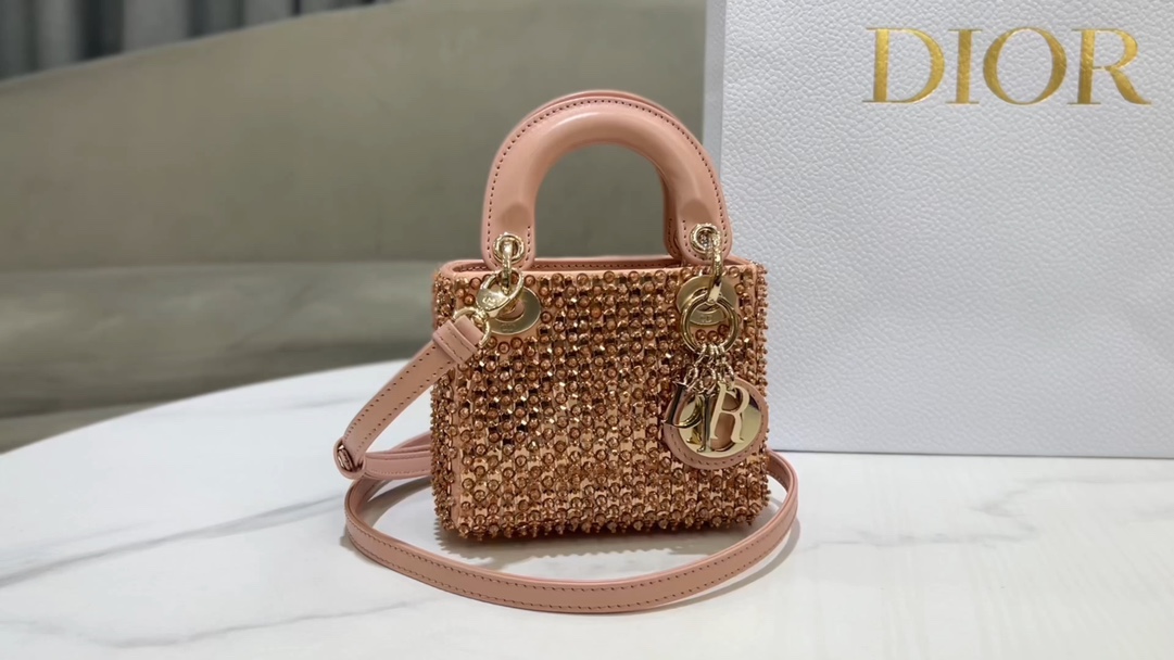 Dior Lady D, ior super mini embroidery beads