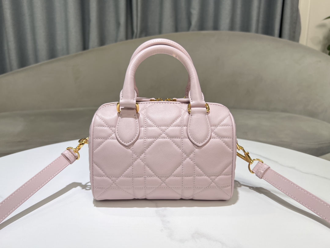 Dior Groove 20 bag Boston pink small