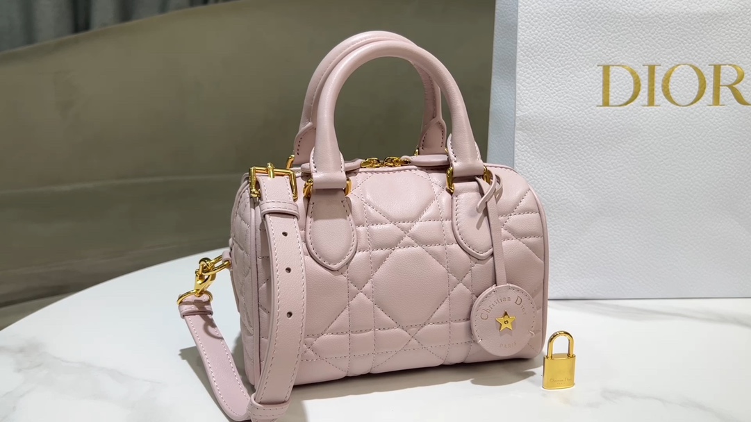 Dior D Groove 20 Handbag Boston Small