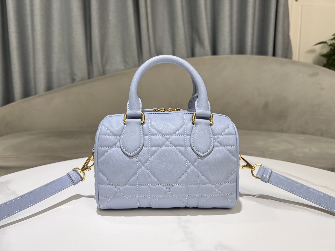 Dior Groove 20 bag Boston blue small