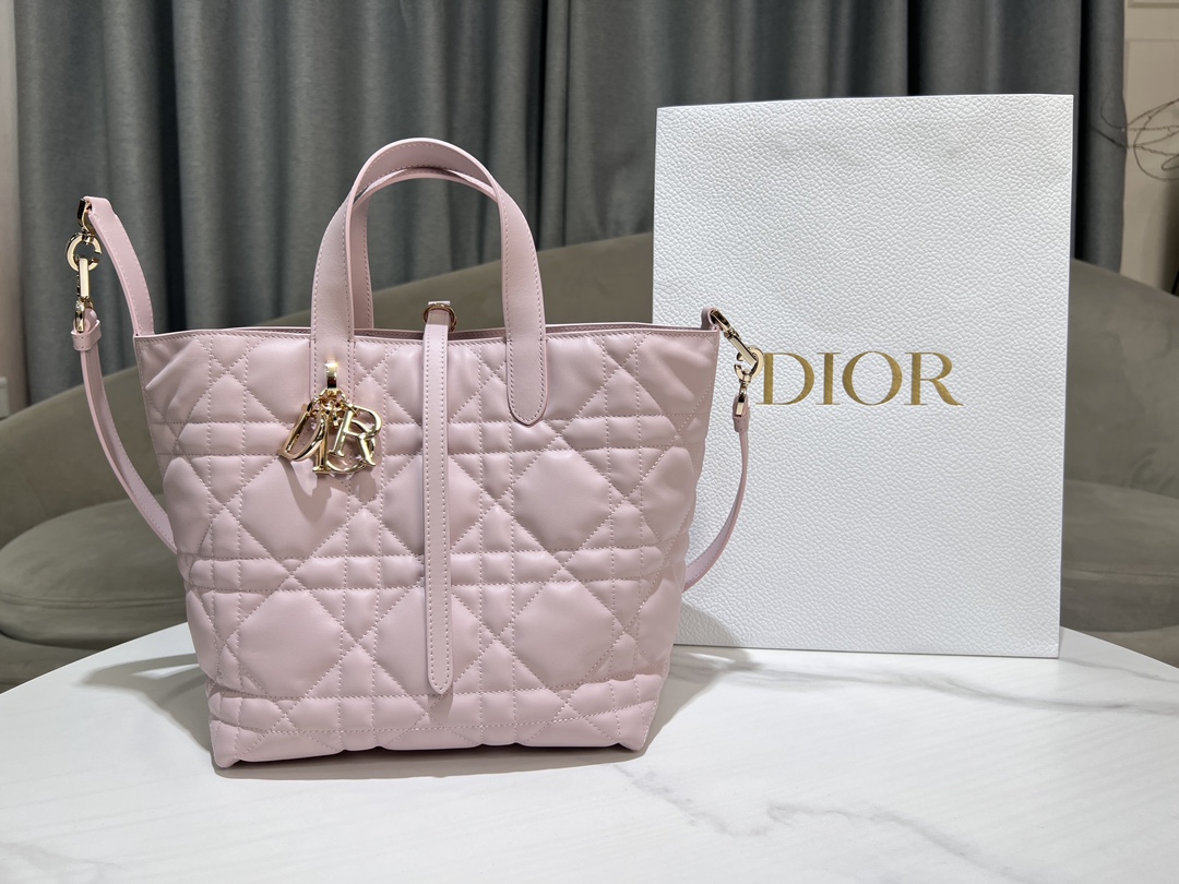 Dior Bags Handbags Pink Cowhide Fashion