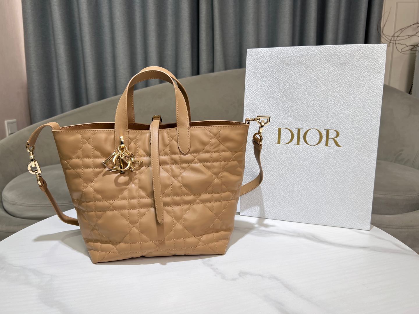 Dior Bags Handbags Apricot Color Cowhide Fashion