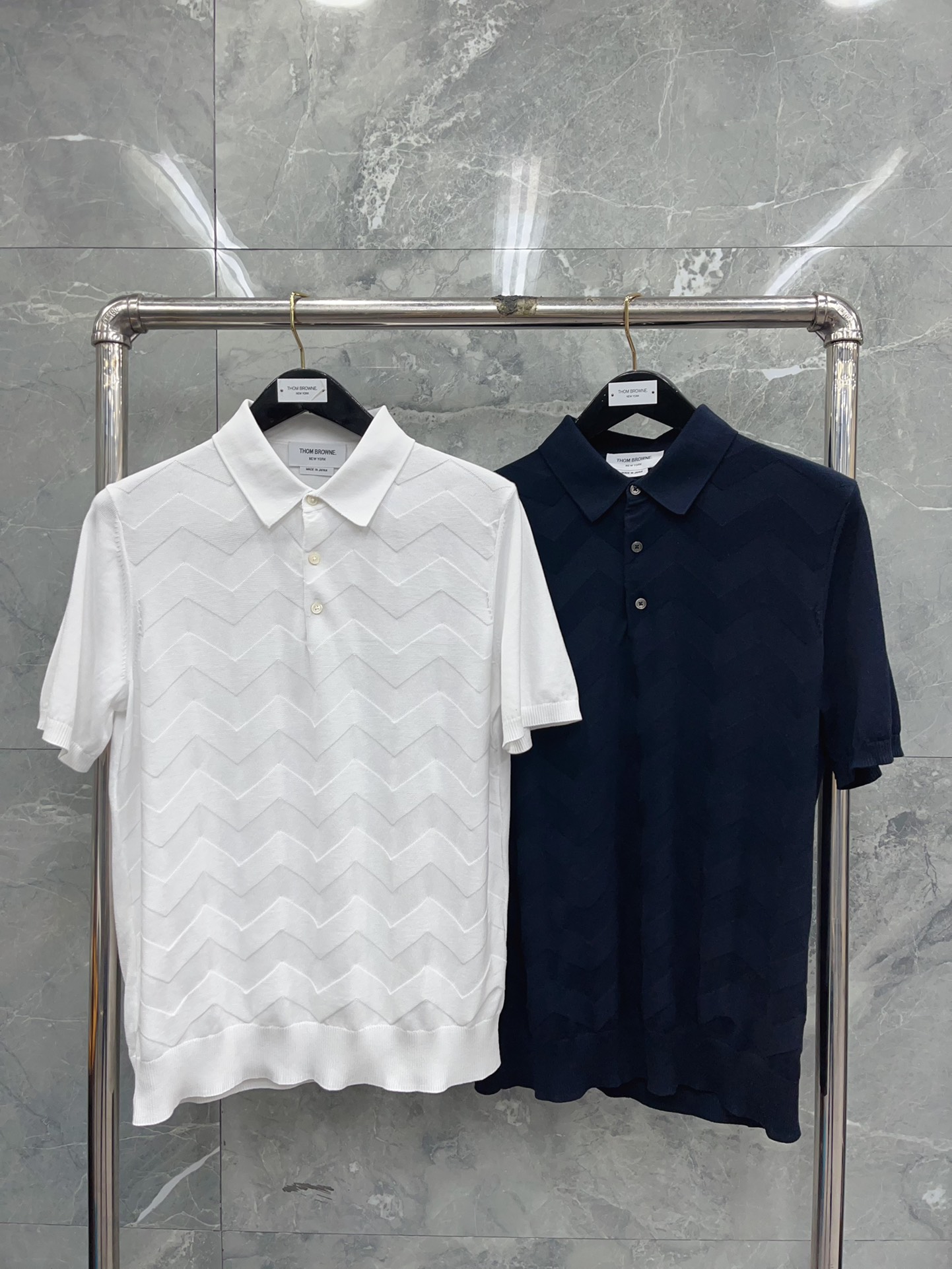 톰브라운 2024SS 코튼 카라 폴로셔츠 40524 Thom Browne T Shirt