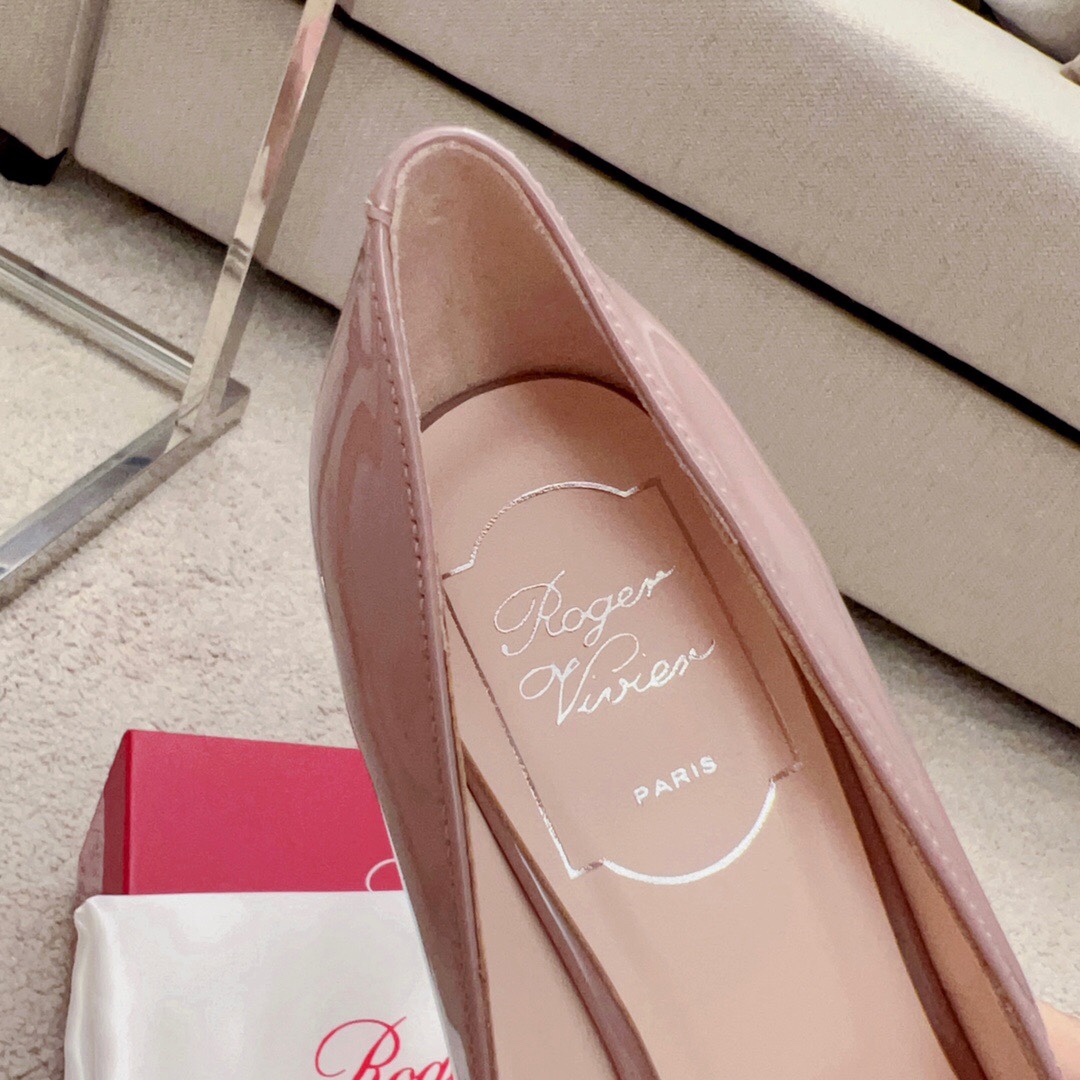 罗杰·维维亚 Roger Vivier 经典高奢皮鞋鞋履高跟鞋 #B7F5FA0E 8