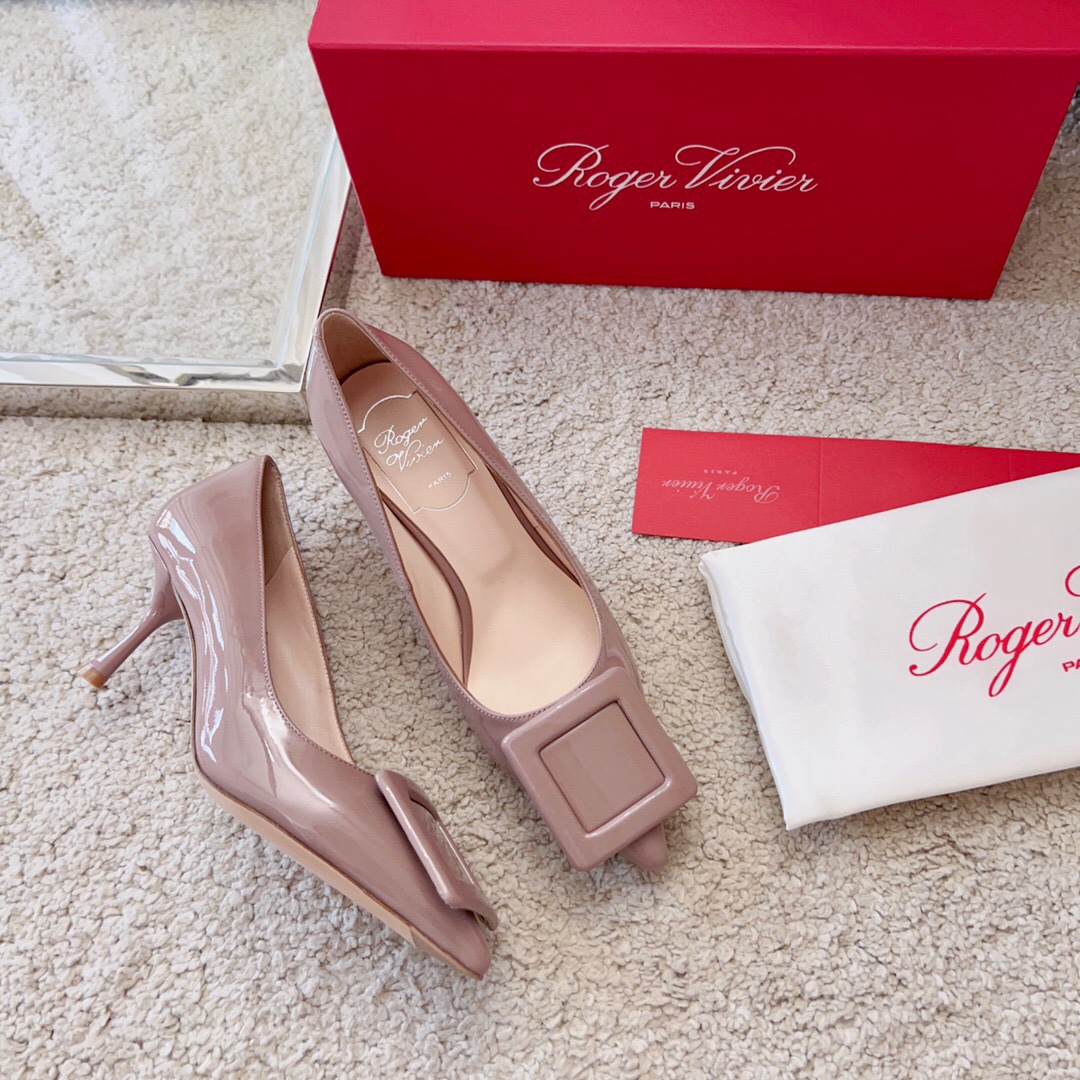 罗杰·维维亚 Roger Vivier 经典高奢皮鞋鞋履高跟鞋 #B7F5FA0E 2