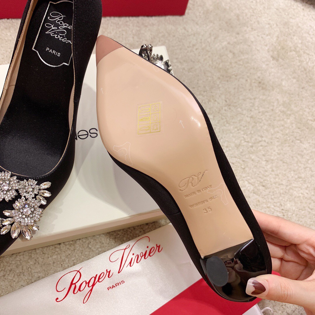 罗杰·维维亚 Roger Vivier 经典高奢皮鞋鞋履高跟鞋 #295CBE8F 9
