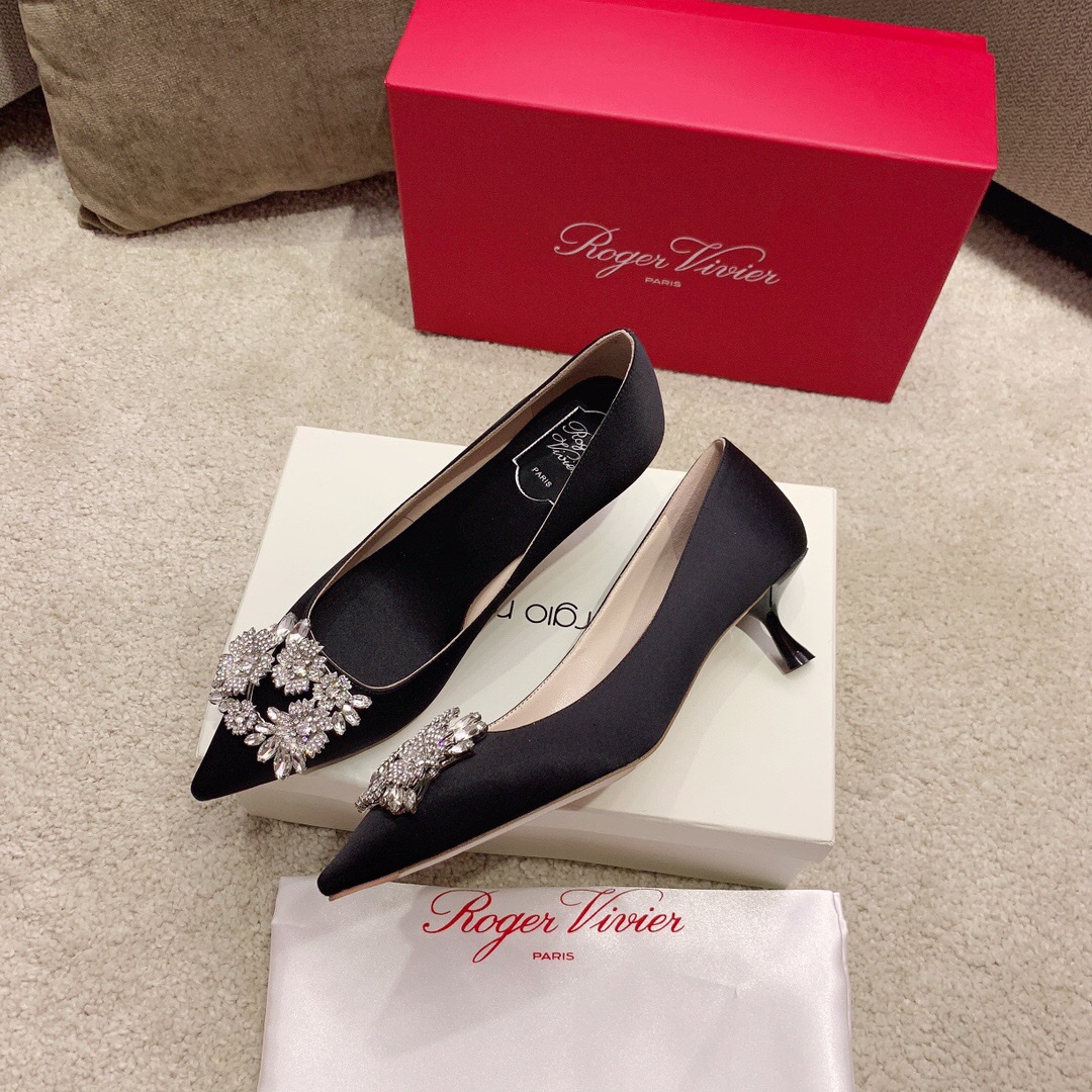 罗杰·维维亚 Roger Vivier 经典高奢皮鞋鞋履高跟鞋 #295CBE8F 6