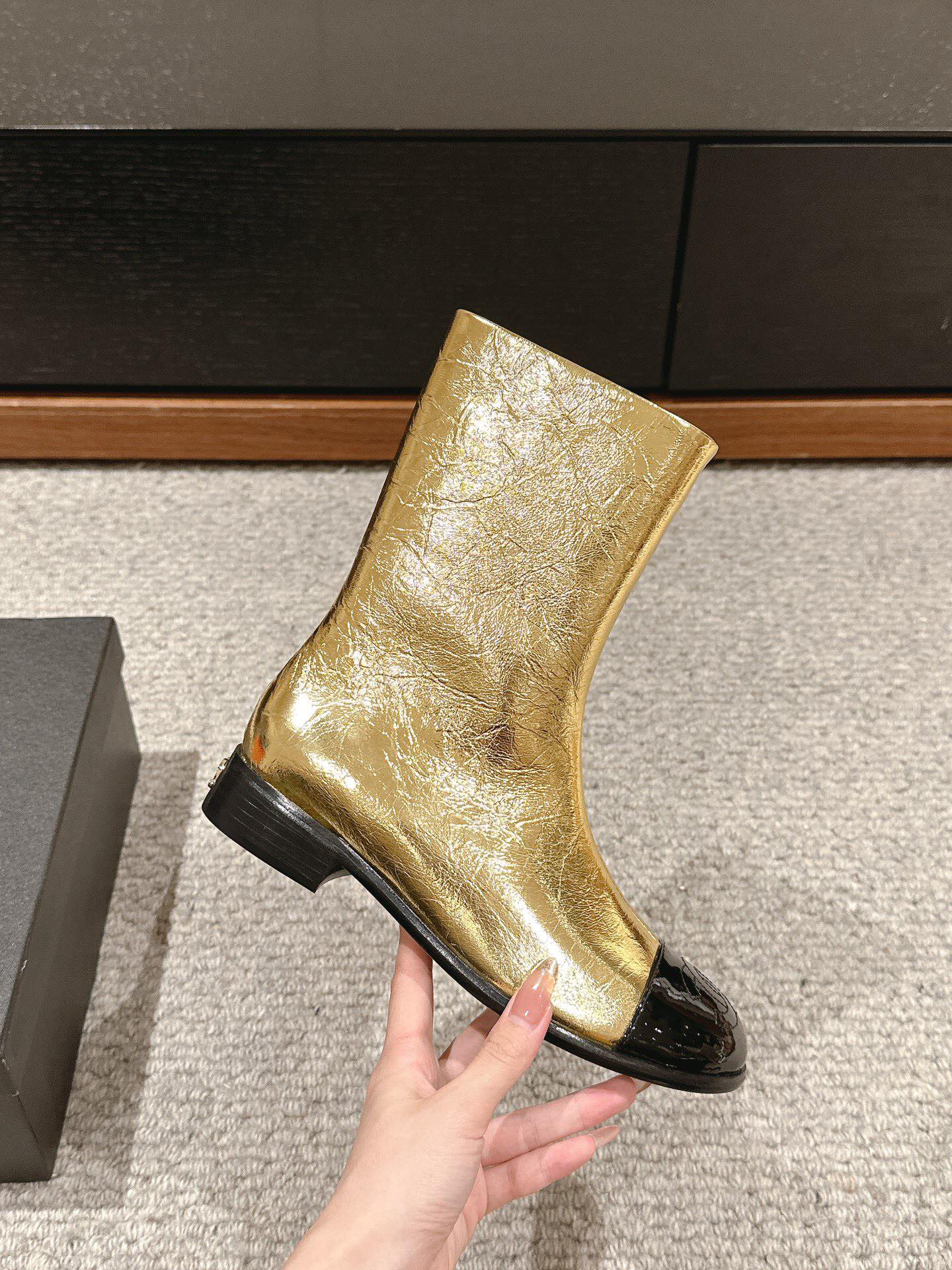 Chanel Haute Couture Classic Luxury Leather Shoe Loafer Shoes 5