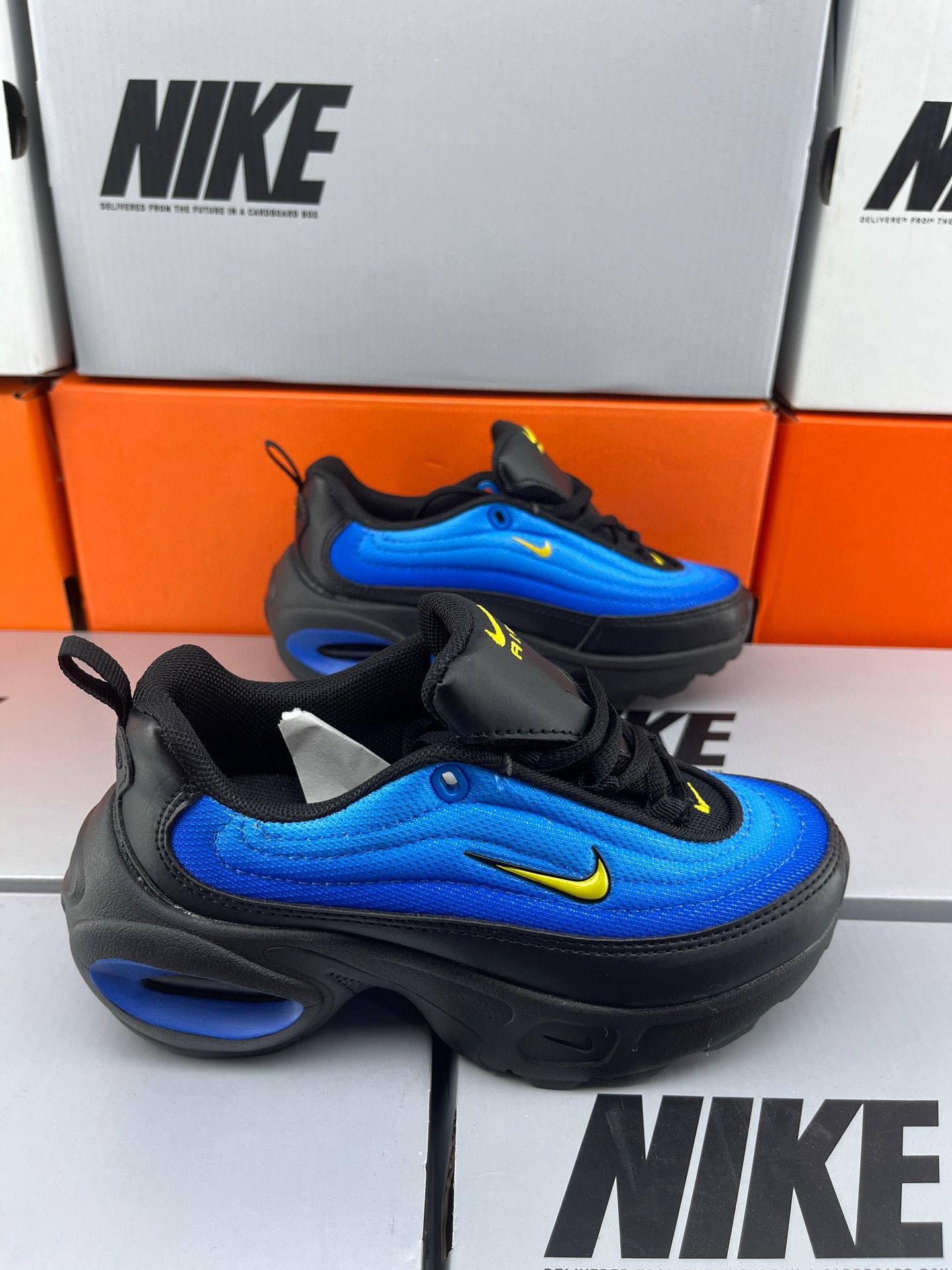 图片[4]-新款耐克小97 AIR MAX 厚底媛震复古跑步鞋经典真气垫舒适休闲运动童鞋SISE：28-35-选品中心