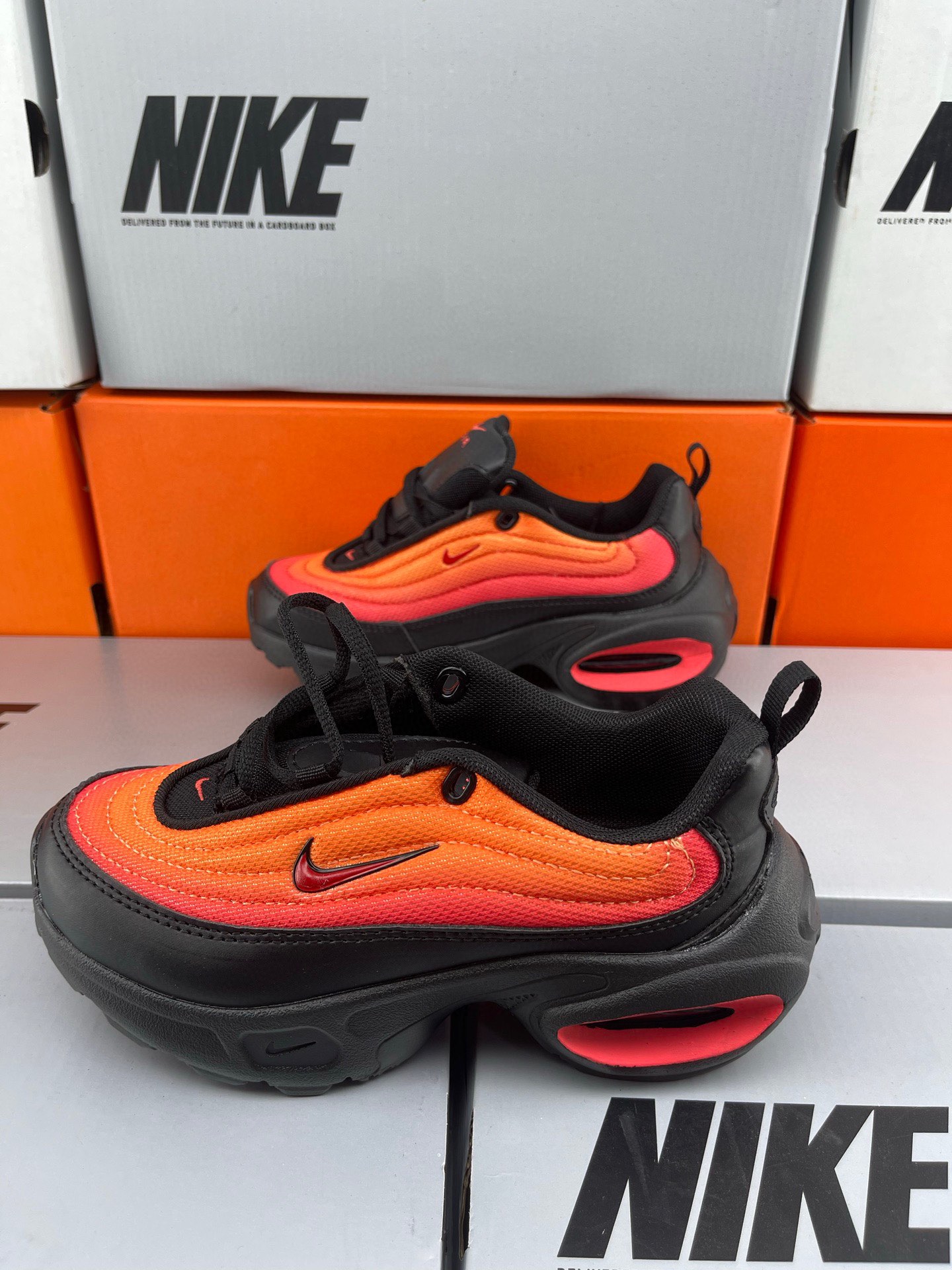 图片[4]-新款耐克小97 AIR MAX 厚底媛震复古跑步鞋经典真气垫舒适休闲运动童鞋SISE：28-35-选品中心