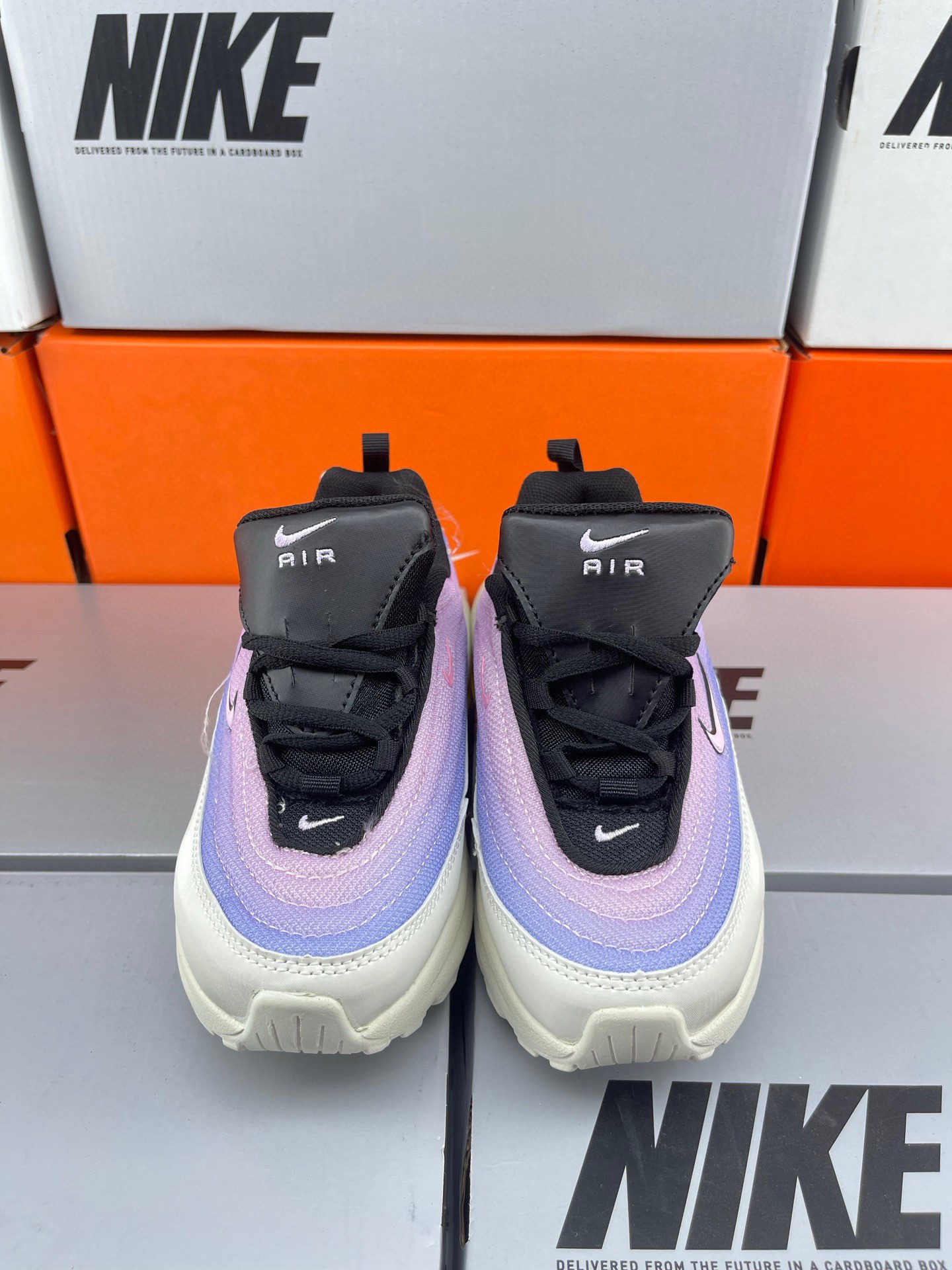 图片[2]-新款耐克小97 AIR MAX 厚底媛震复古跑步鞋经典真气垫舒适休闲运动童鞋SISE：28-35-选品中心