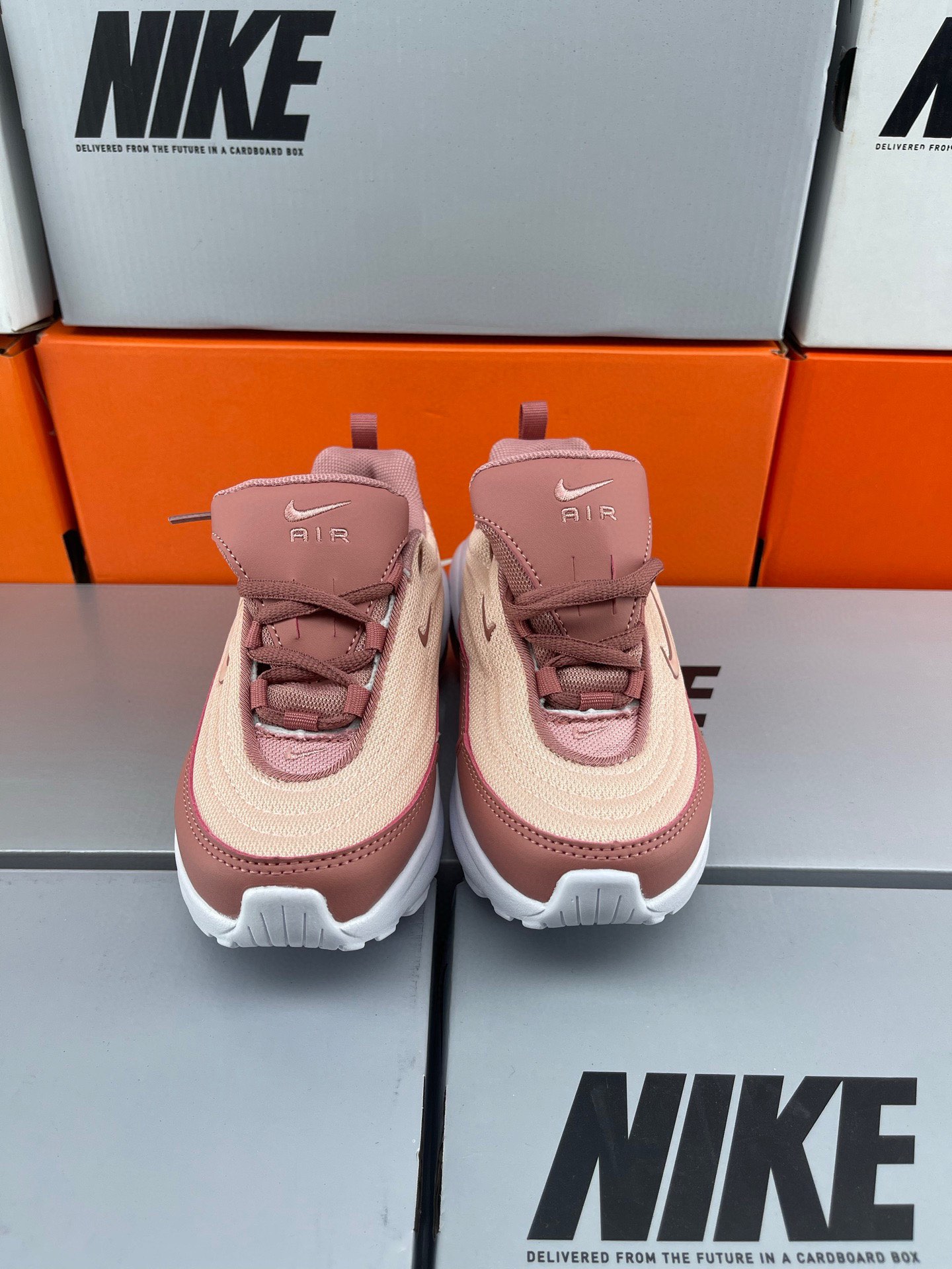 图片[2]-新款耐克小97 AIR MAX 厚底媛震复古跑步鞋经典真气垫舒适休闲运动童鞋SISE：28-35-选品中心