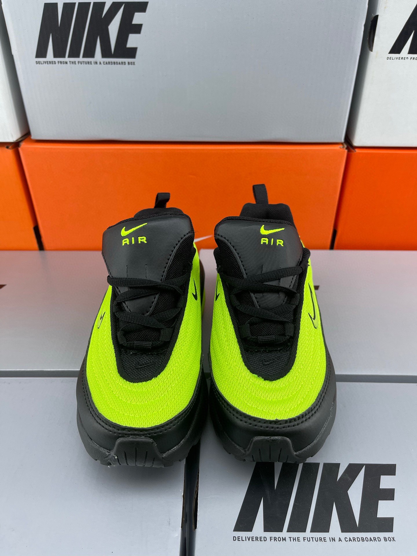 图片[2]-新款耐克小97 AIR MAX 厚底媛震复古跑步鞋经典真气垫舒适休闲运动童鞋SISE：28-35-选品中心