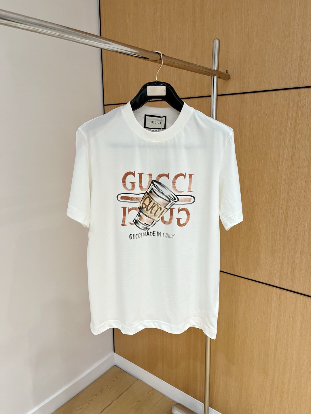  G家 手绘 25SS春夏新款圆领短袖 专柜同步 高端品质 独家定制面料 更加轻薄透气 定制LOGO 时