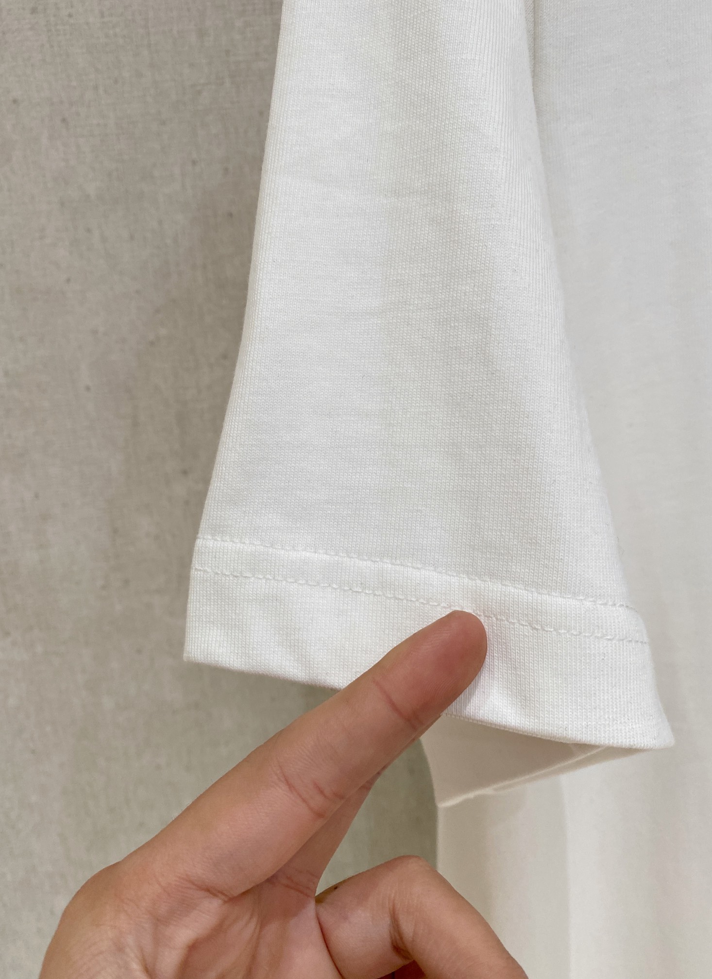 Loro Piana Men's White Cotton Short Sleeve T-Shirt with Logo (S-2XL) 7 i1735998742 7327 4