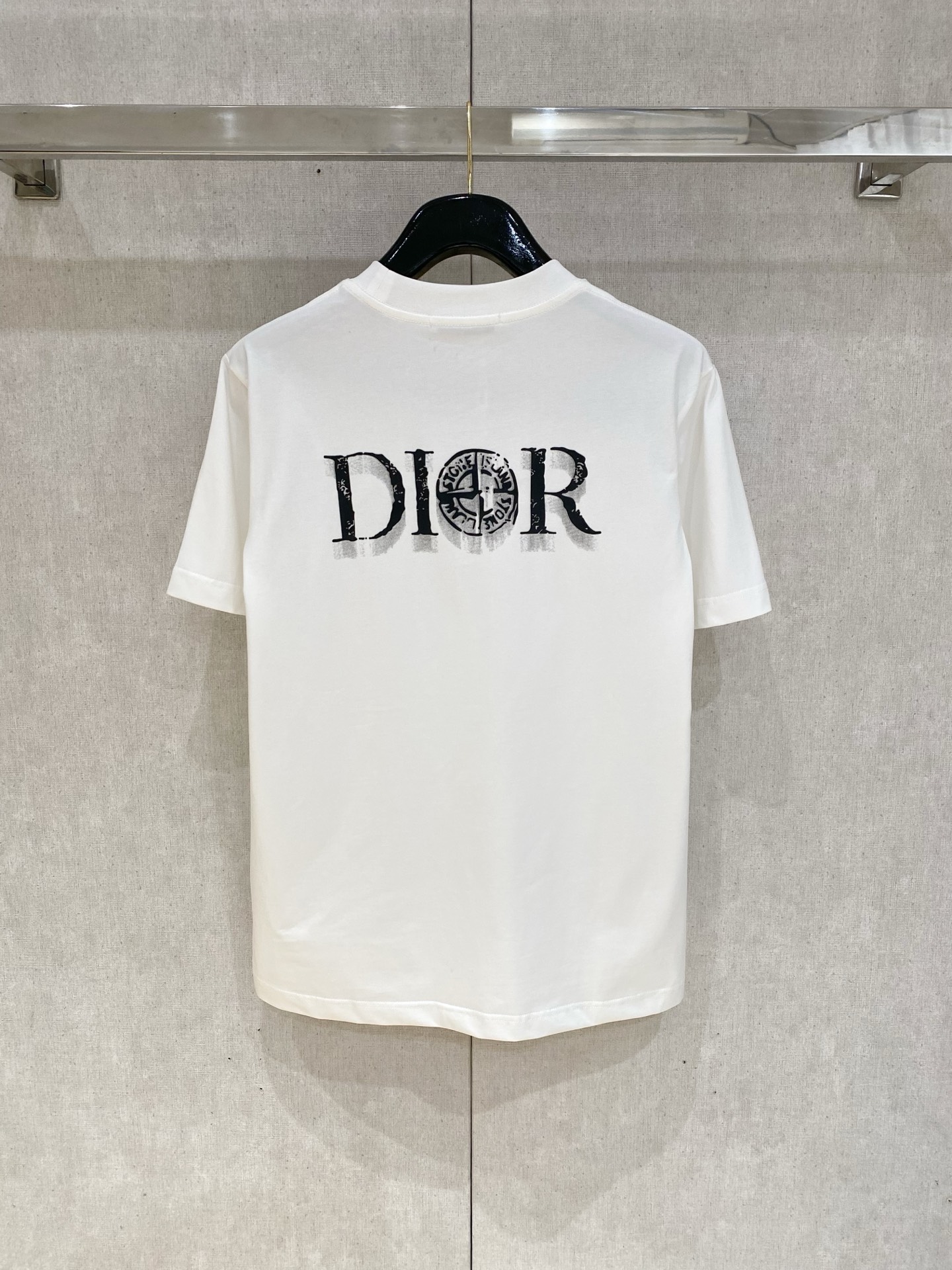 Dior Men's Modern Logo T-Shirt, Casual Short Sleeve Tee for Men, White 10 i1737222561043 6019 0 8