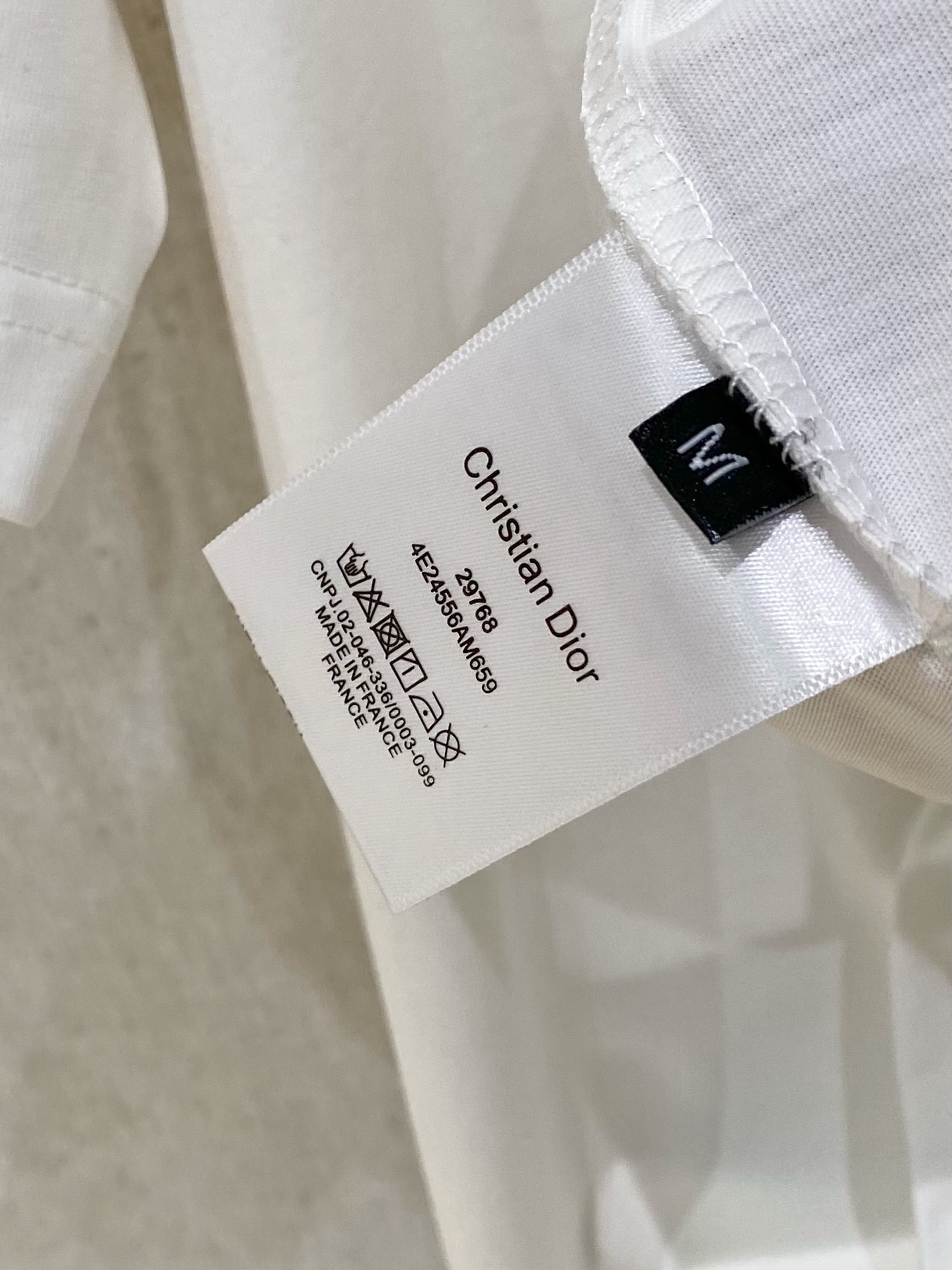 Dior Men's Modern Logo T-Shirt, Casual Short Sleeve Tee for Men, White 8 i1737222561695 1204 0 6