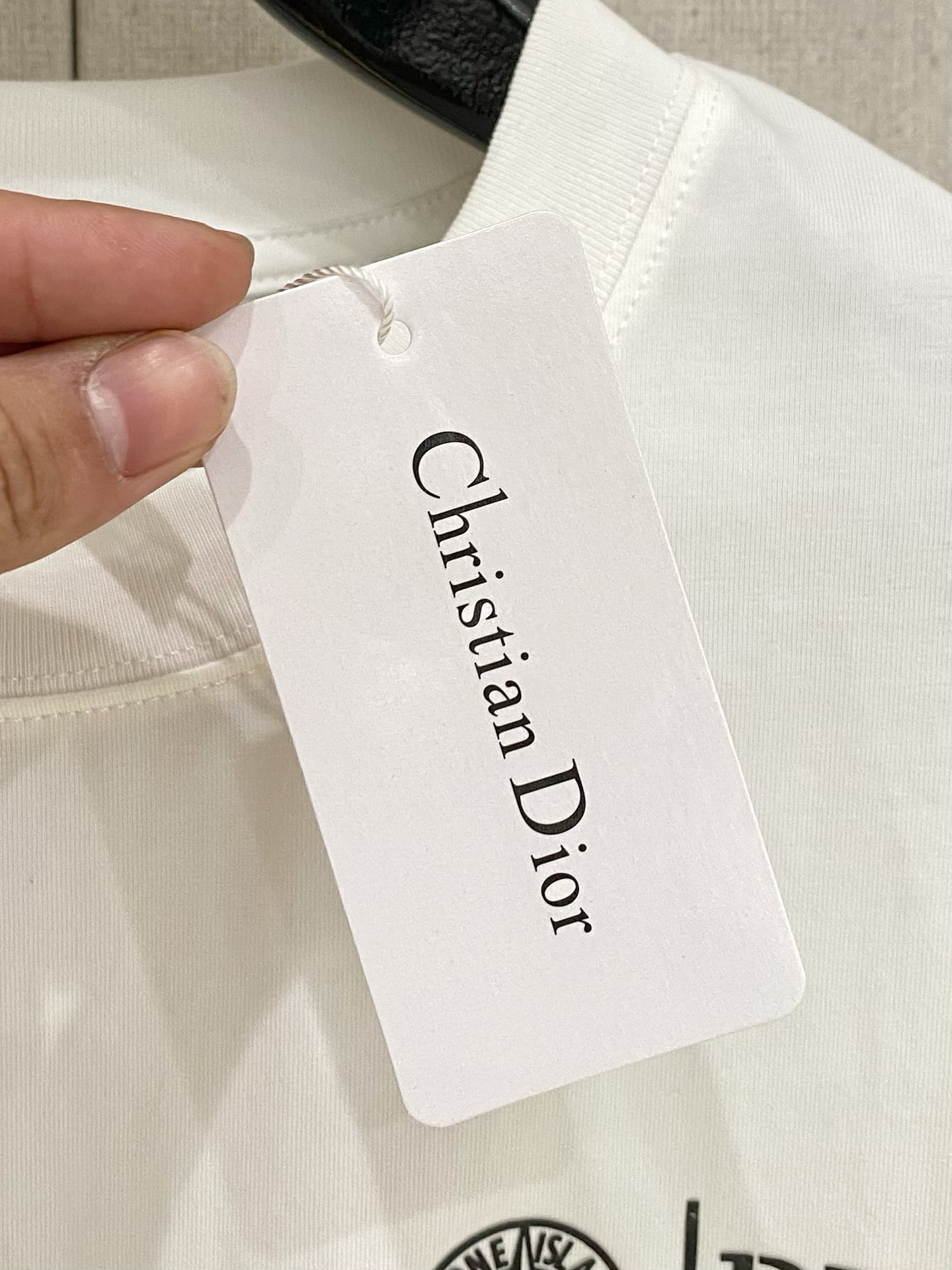 Dior Men's Modern Logo T-Shirt, Casual Short Sleeve Tee for Men, White 6 i1737222562089 4809 0 4