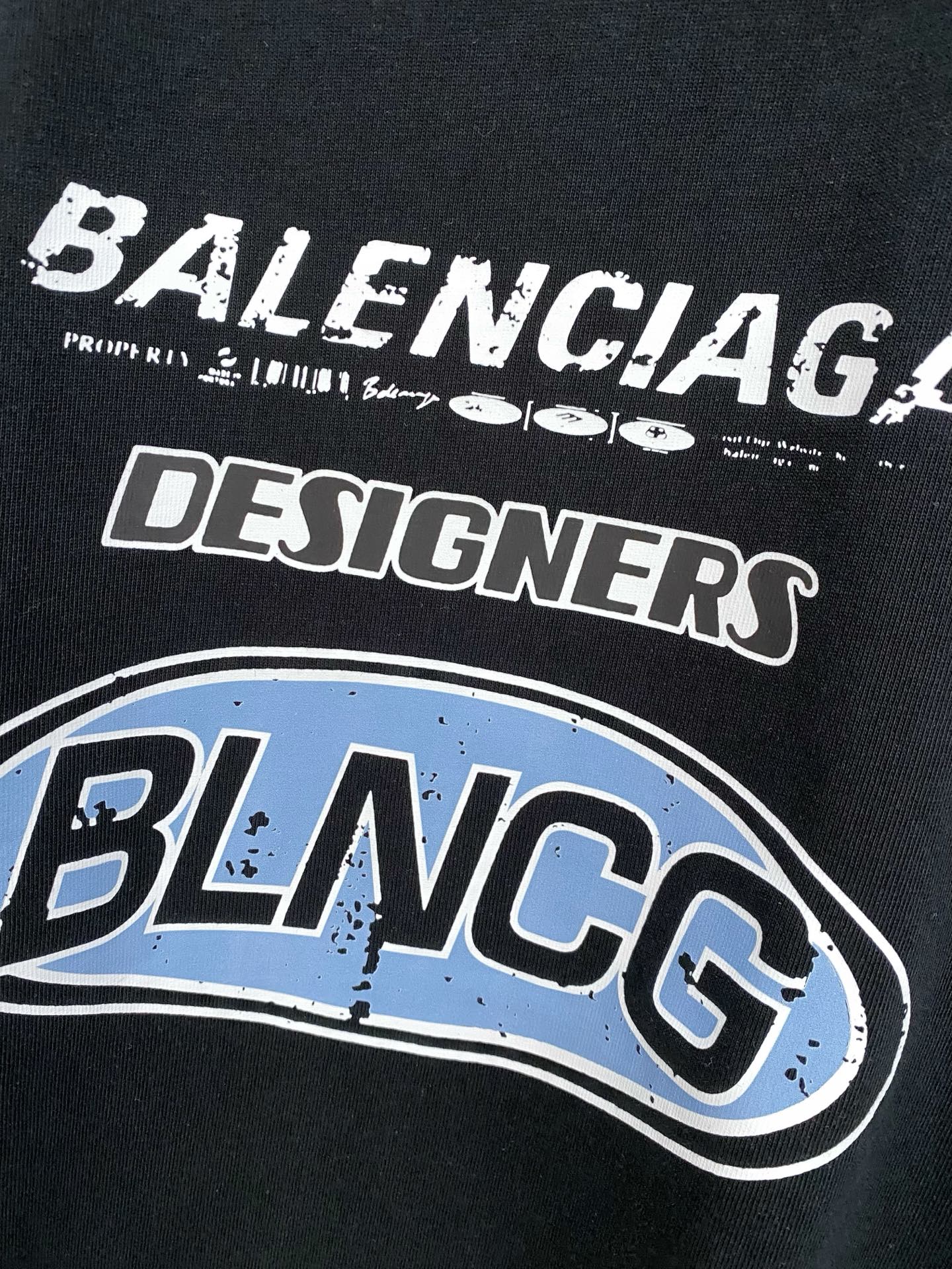 Baleancia 2025SS早春新品 短袖T恤服装,男,女 3