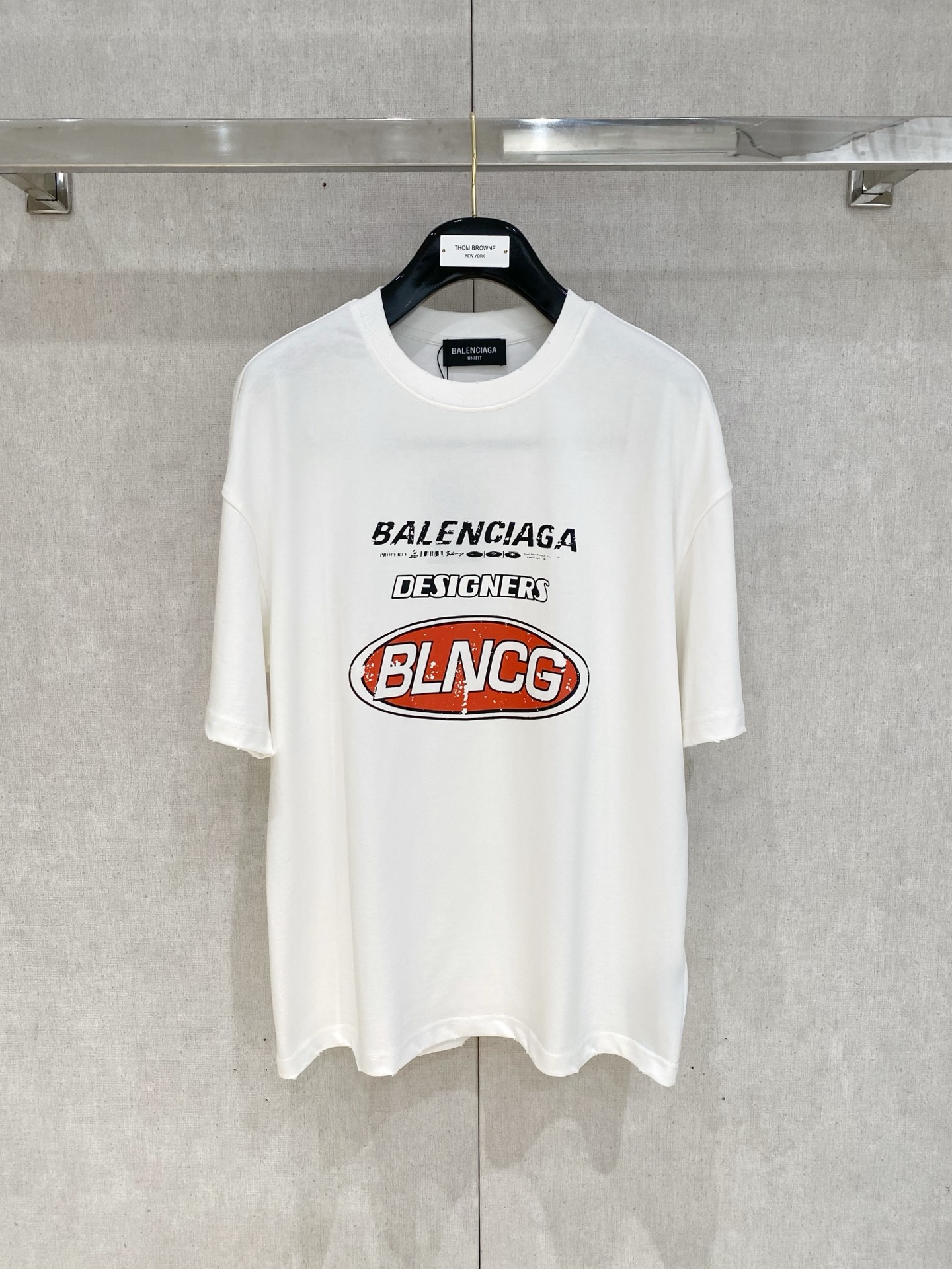 Baleciaga 2025SS早春新品 短袖T恤服装,男,女 1