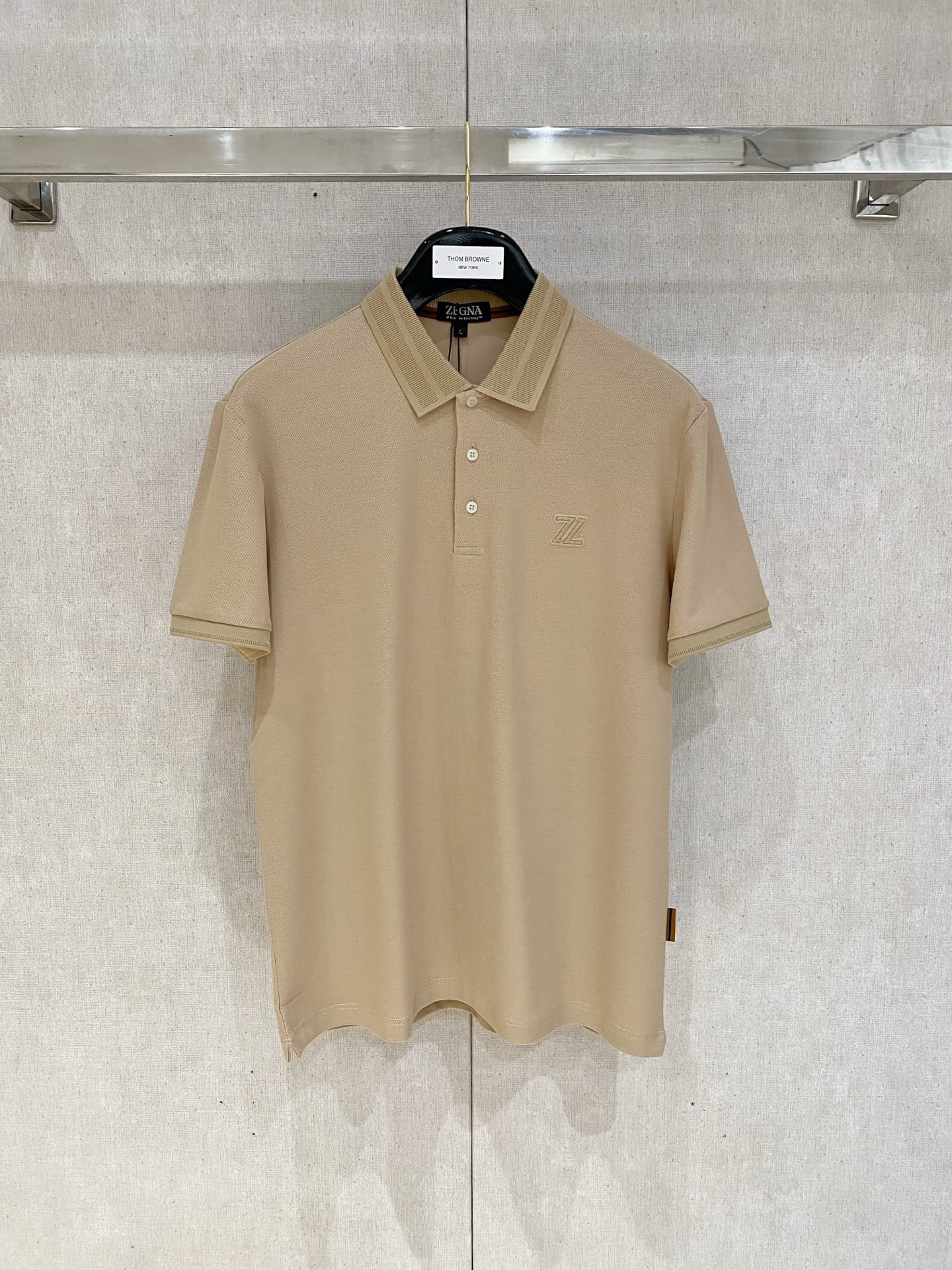 NO:132801,Zegna 2025 official spring and summer new style, counters are launched simultaneously, men's lapel short-sleeved POLO shirt, size M-4XL, zegna, T-shirt, alexander wang19860909Zegna 杰尼亚 2025官方春夏新款 专柜同步上市 男士翻领短袖POLO衫 码数M-4XL,,zegna,T-shirt,alexander wang,Men's clothing