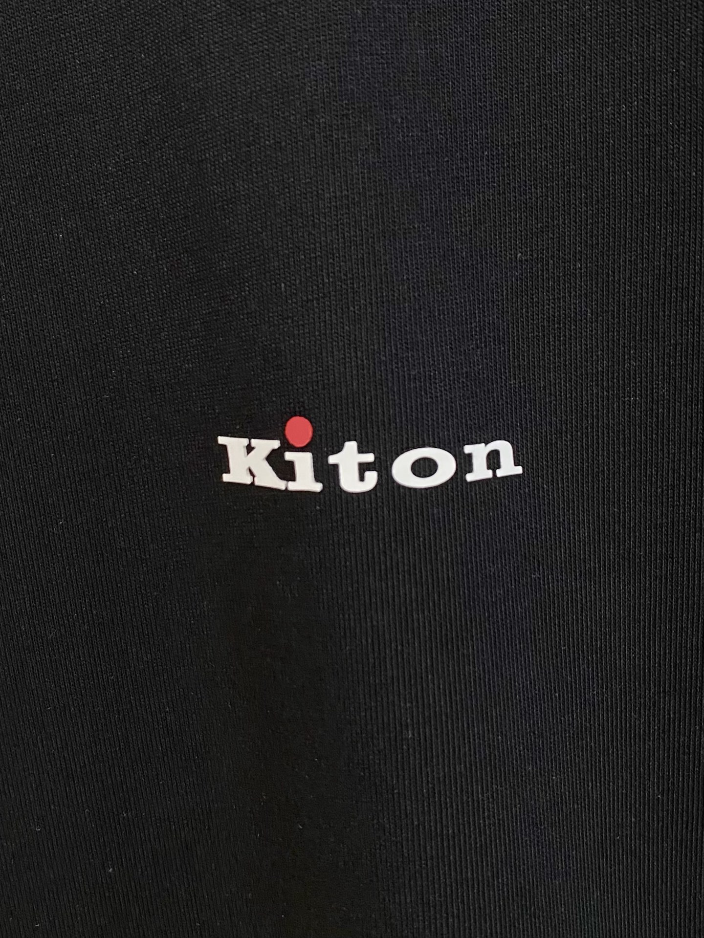 kiton 2025春夏纯棉短袖
颜色：黑 白
码数：M-2XL 
