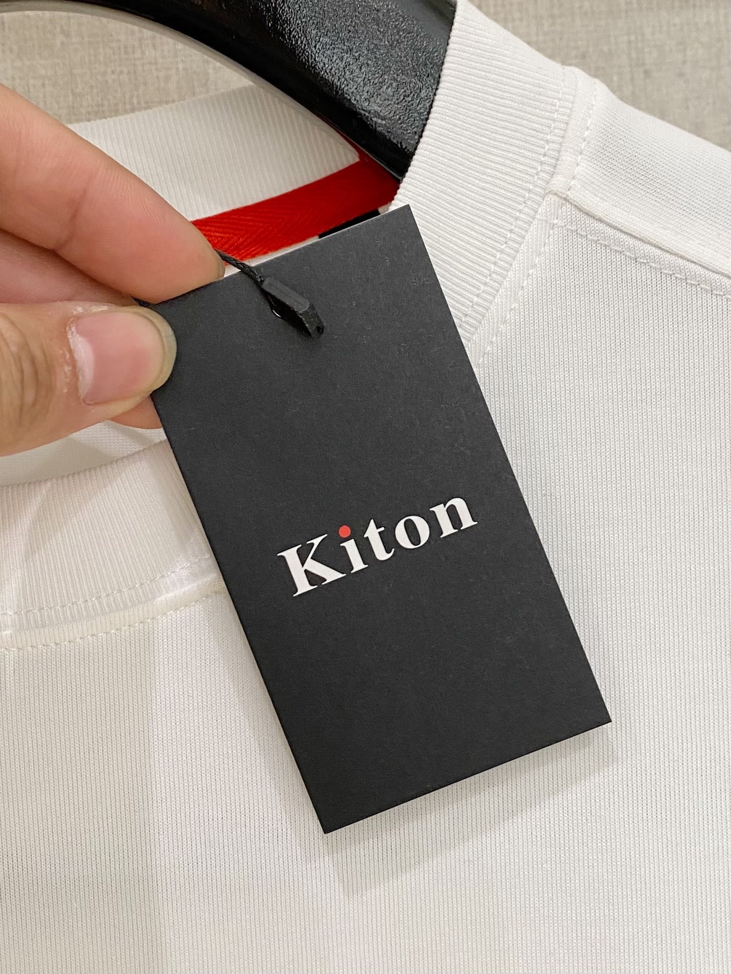 kiton 2025春夏纯棉短袖
颜色：黑 白 蓝 灰
码数：M-2XL 