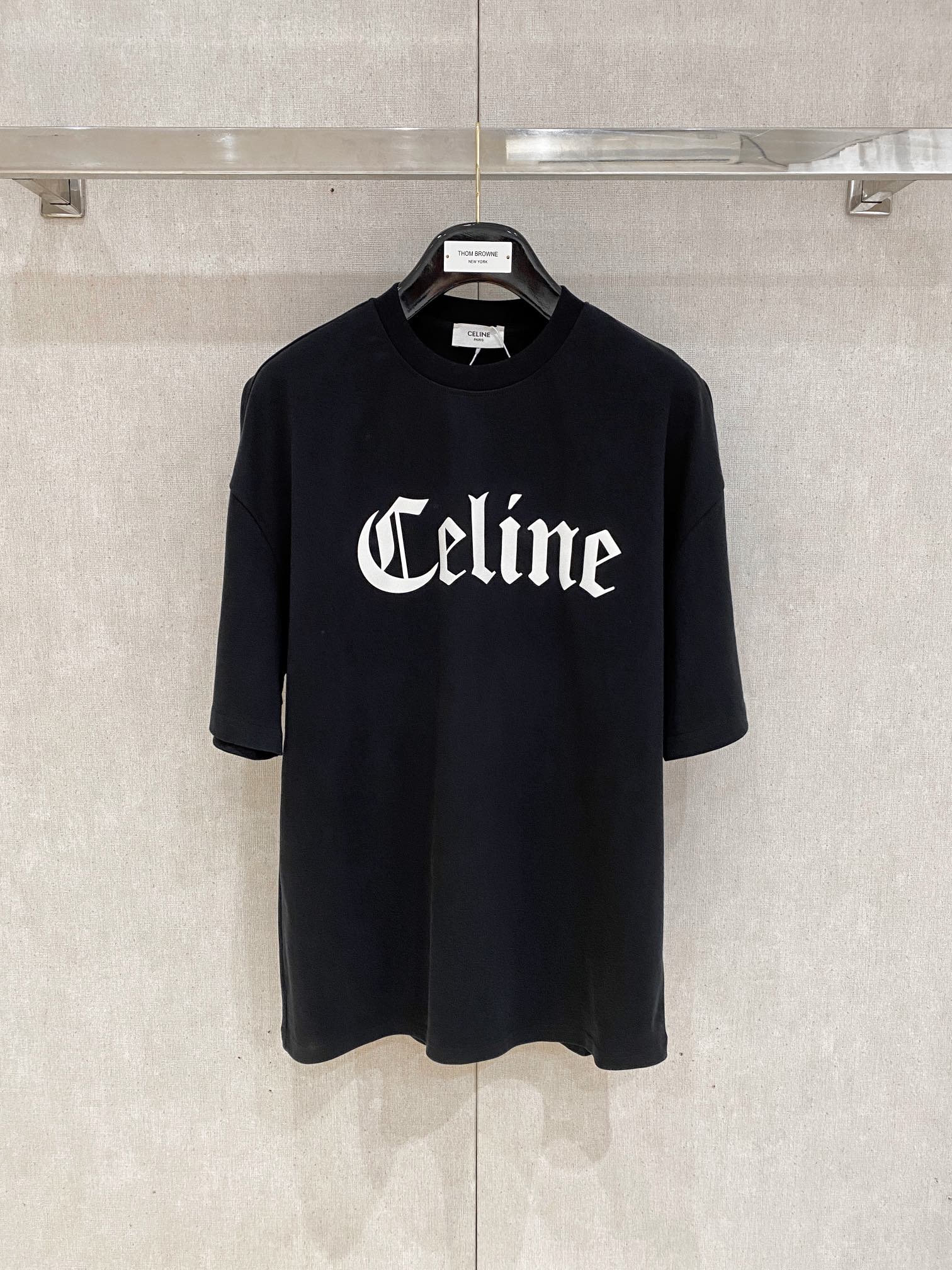 🌟CEL1NE 2025春夏系列男女同款棉质短袖T恤, 同步官网发售47...