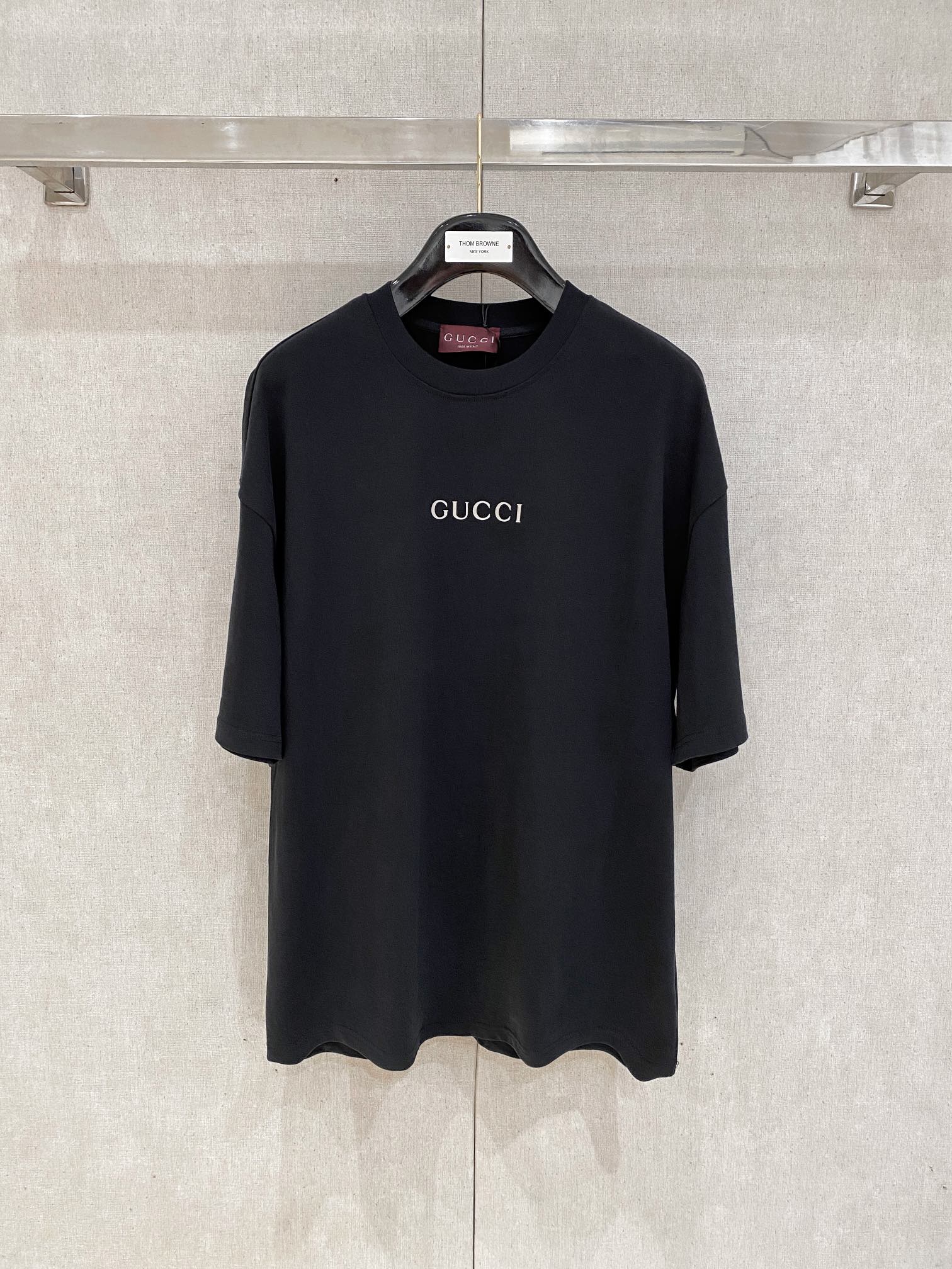 GUCCI 25新款短袖yyds😍 日常出门闭眼搭
定制纯棉弹力棉面...