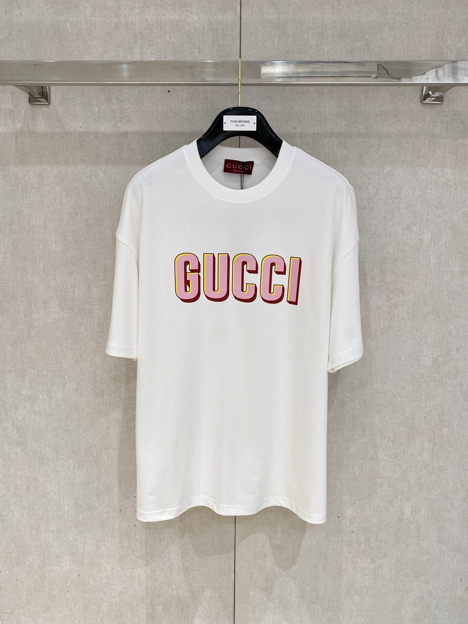 🌟GUCCI 25新款短袖yyds😍 日常出门闭眼搭
定制纯棉弹力棉...