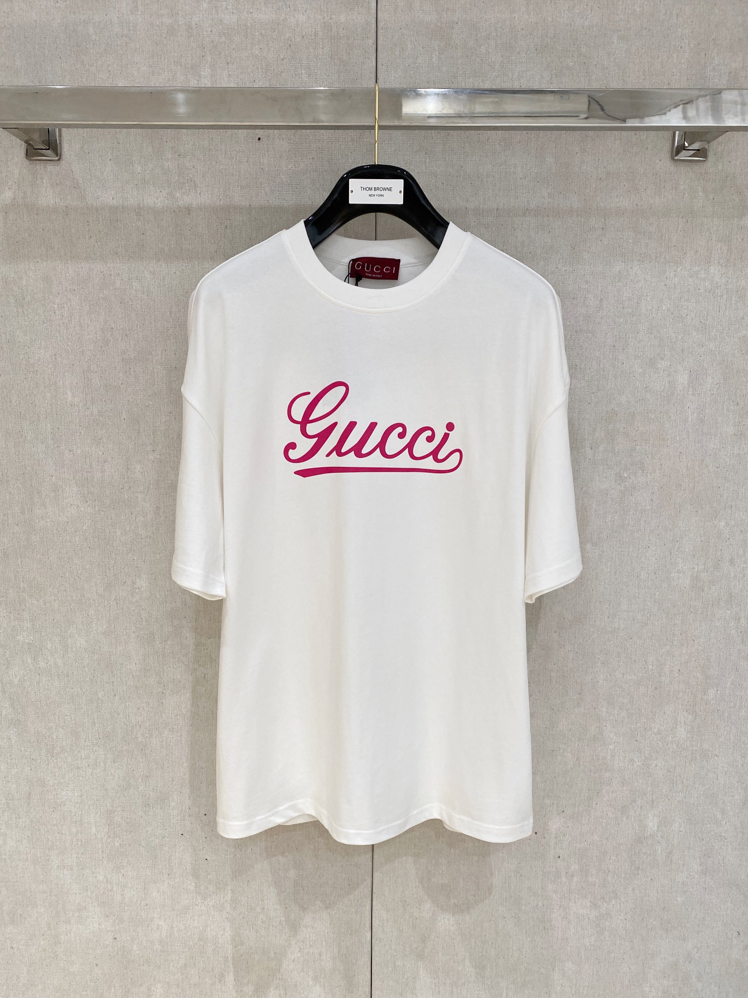 🌟GUCCI 25新款短袖yyds😍 日常出门闭眼搭
定制纯棉弹力棉...