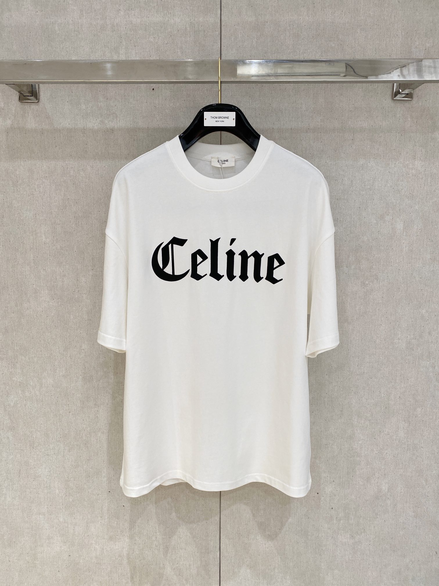 🌟CEL1NE 2025春夏系列男女同款棉质短袖T恤, 同步官网发售47...