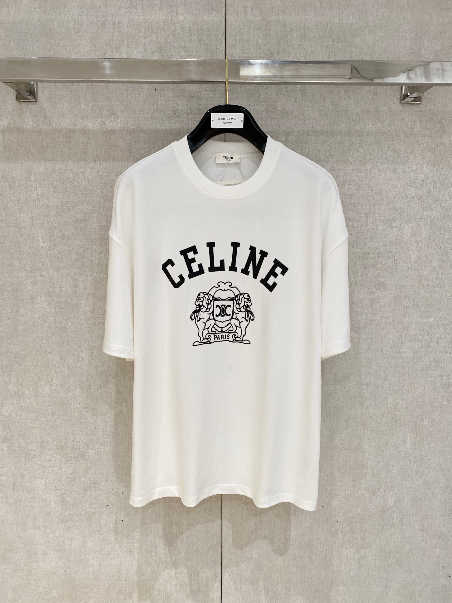 🌟CEL1NE 2025春夏系列男女同款棉质短袖T恤, 同步官网发售47...
