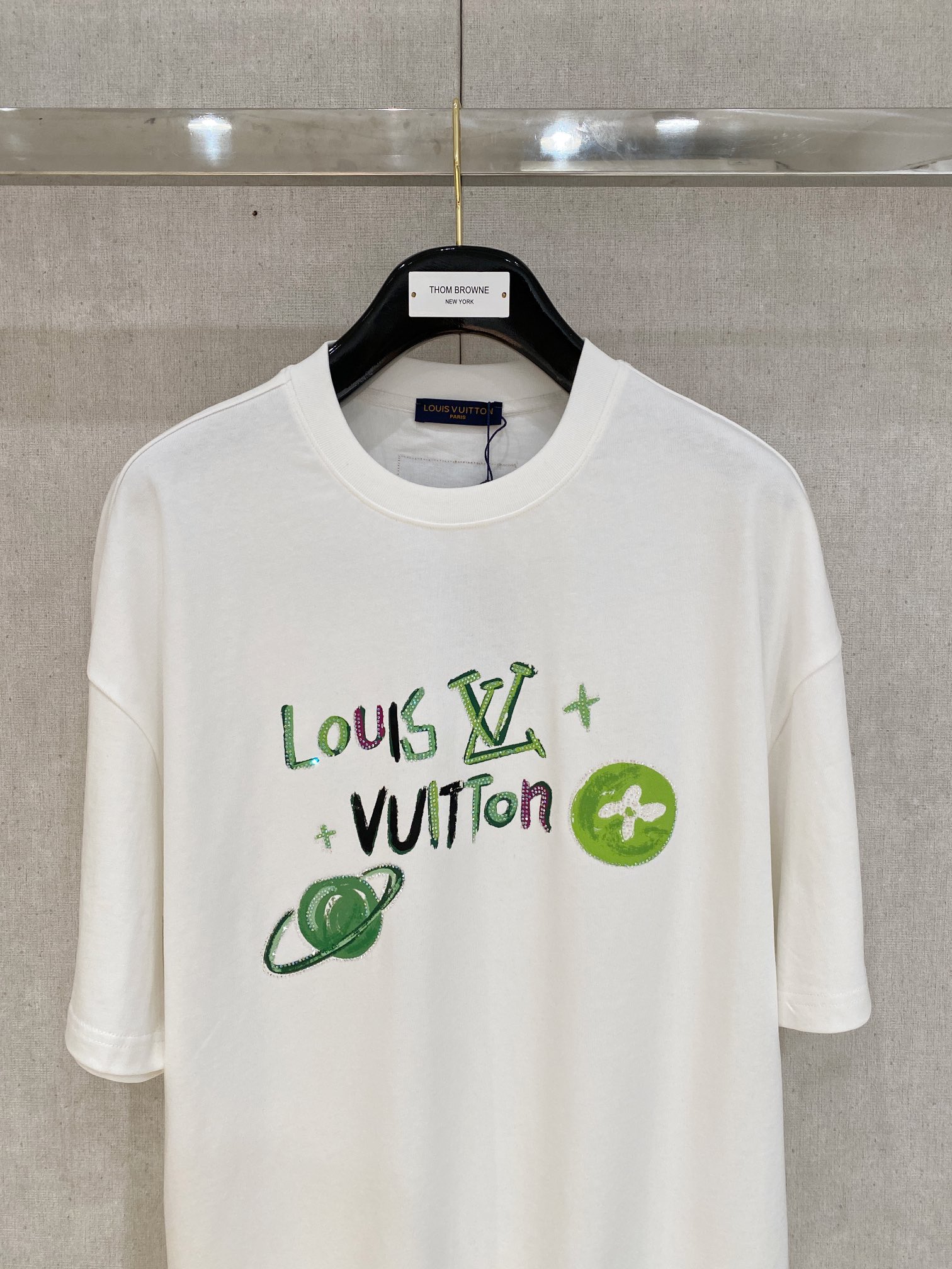 Louis Vuitton 2025SS早春新品 圆领短袖T恤服装,男,女 3