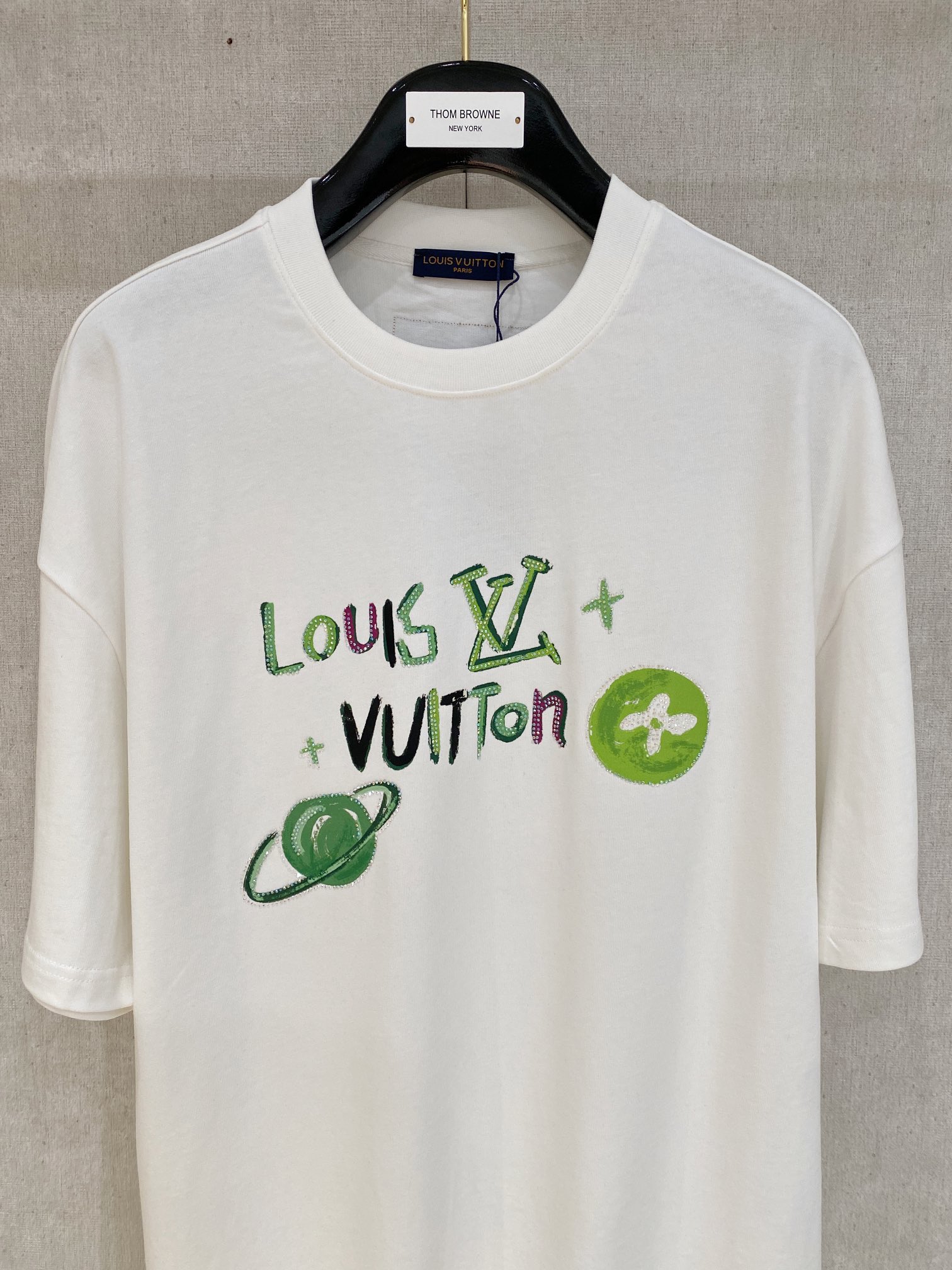 Louis Vuitton 2025SS早春新品 圆领短袖T恤服装,男,女 7