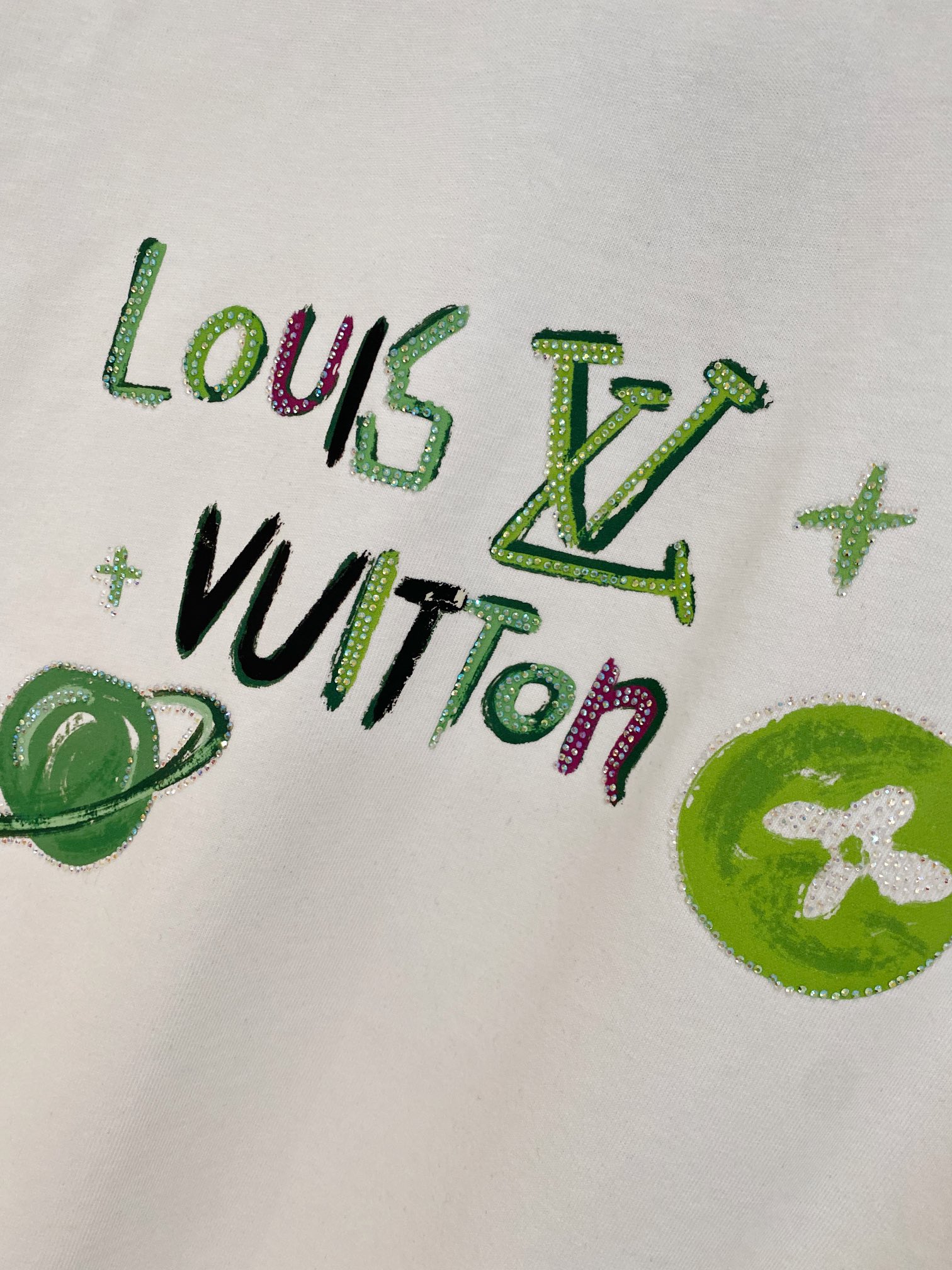 Louis Vuitton 2025SS早春新品 圆领短袖T恤服装,男,女 4