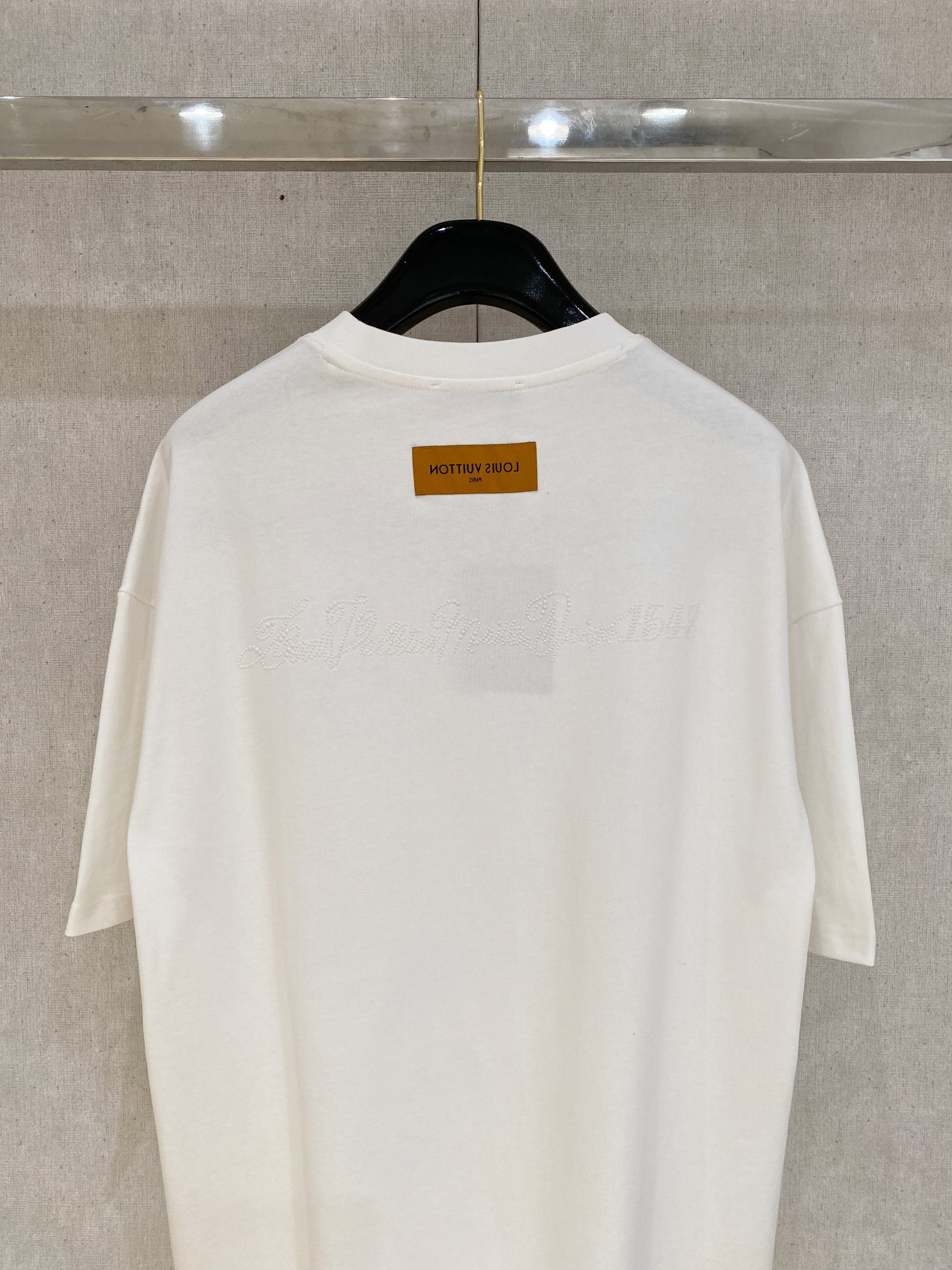 Louis Vuitton 2025SS早春新品 印花棉质圆领短袖T恤服装,男,女 4