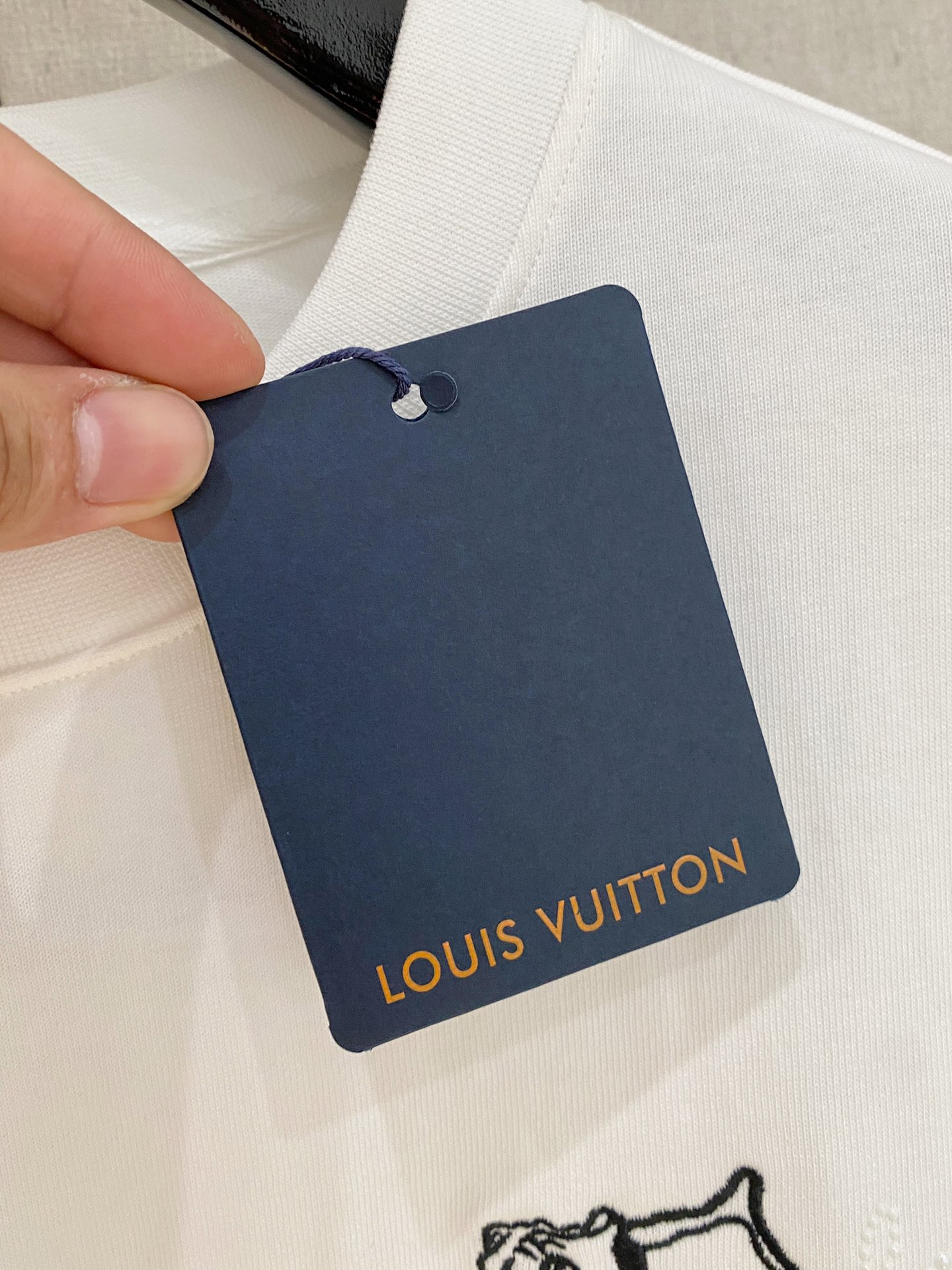 Louis Vuitton 2025SS早春新品 印花棉质圆领短袖T恤服装,男,女 7