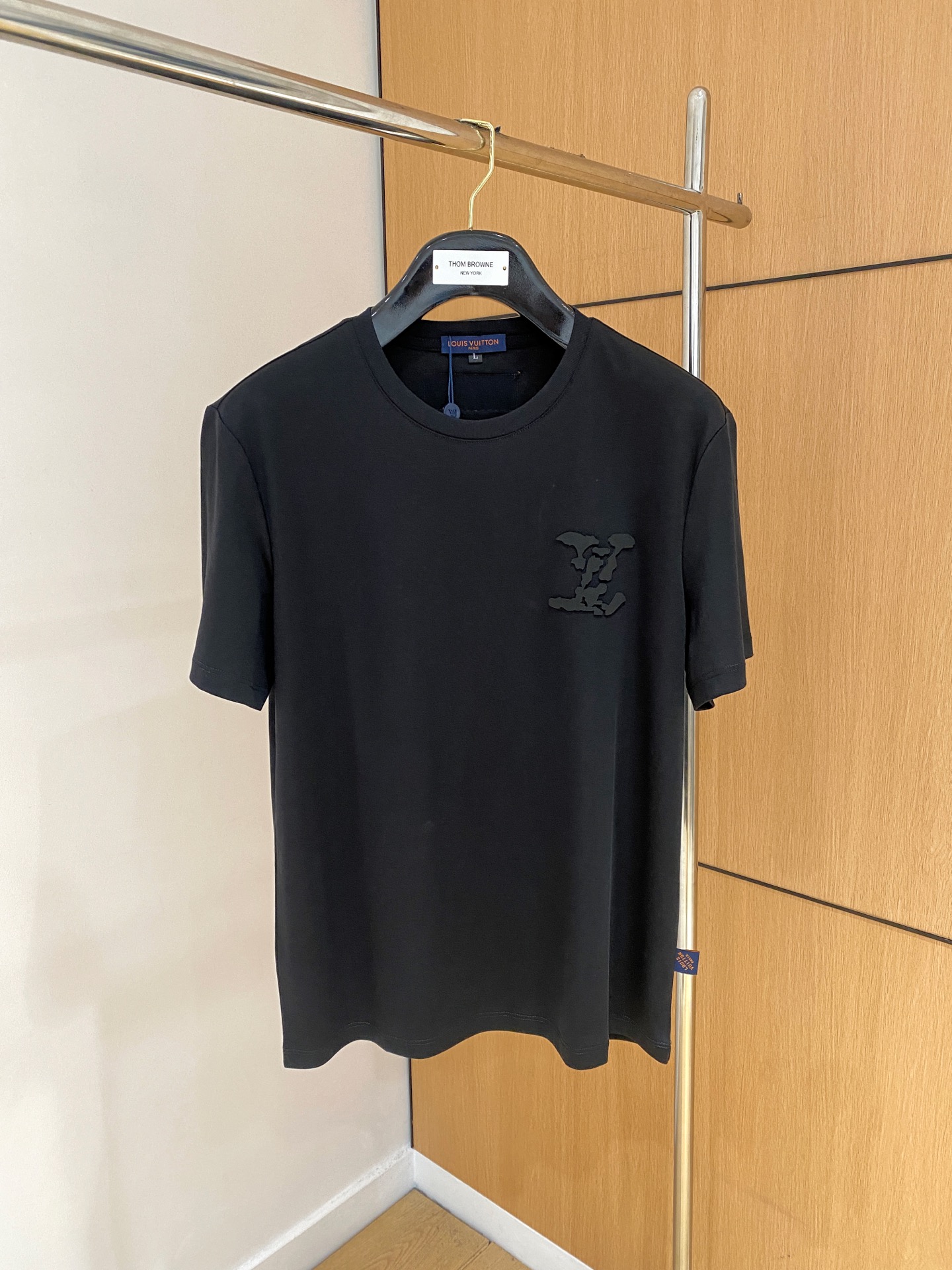 NO:141280,1v＊2025 spring and summer new style liquid ammonia cotton short sleeve color black white gray brown color code M-4XL, loro piano, T-shirt, alexander wang198609091v＊2025春夏新款 液氨棉短袖 颜色黑色 白色 灰色 咖色 码数M-4XL,,loro piana,T-shirt,alexander wang,Men's clothing