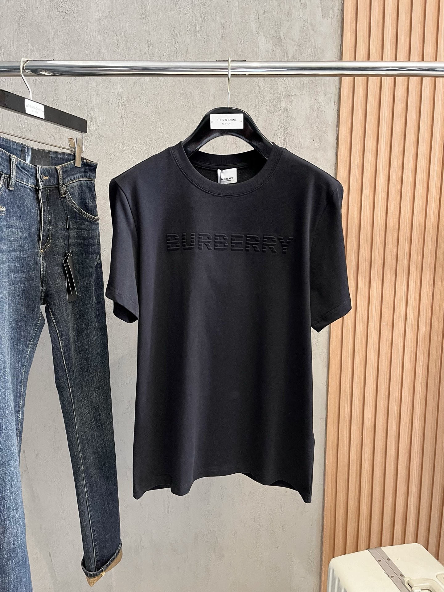 巴宝莉25ss春夏新款首发专柜最新款短袖圆领T恤 高端订制 ...