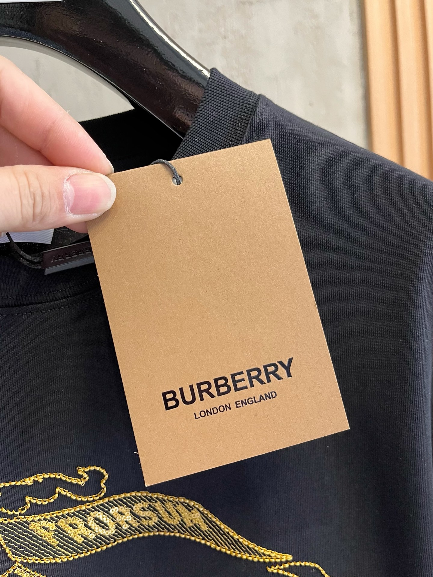 Burberry 25ss春夏新款 短袖圆领T恤服装 5