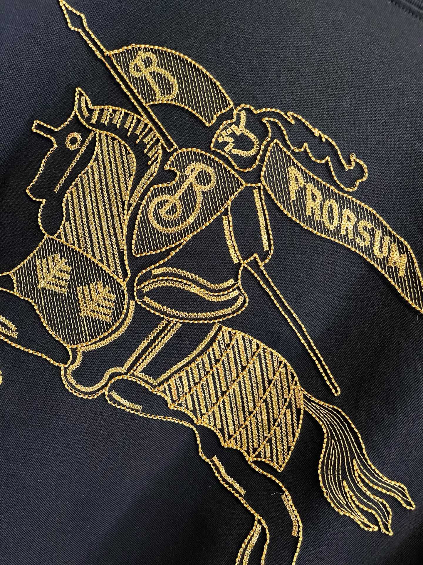 Burberry 25ss春夏新款 短袖圆领T恤服装 4