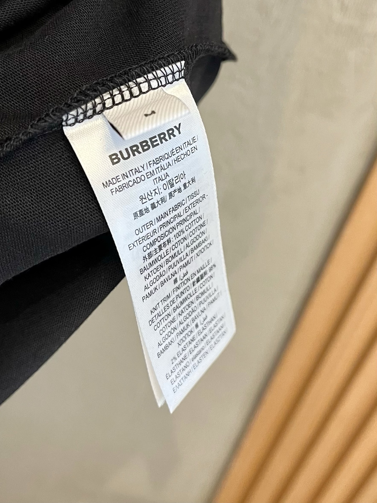 Burberry 25ss春夏新款 短袖圆领T恤服装 8