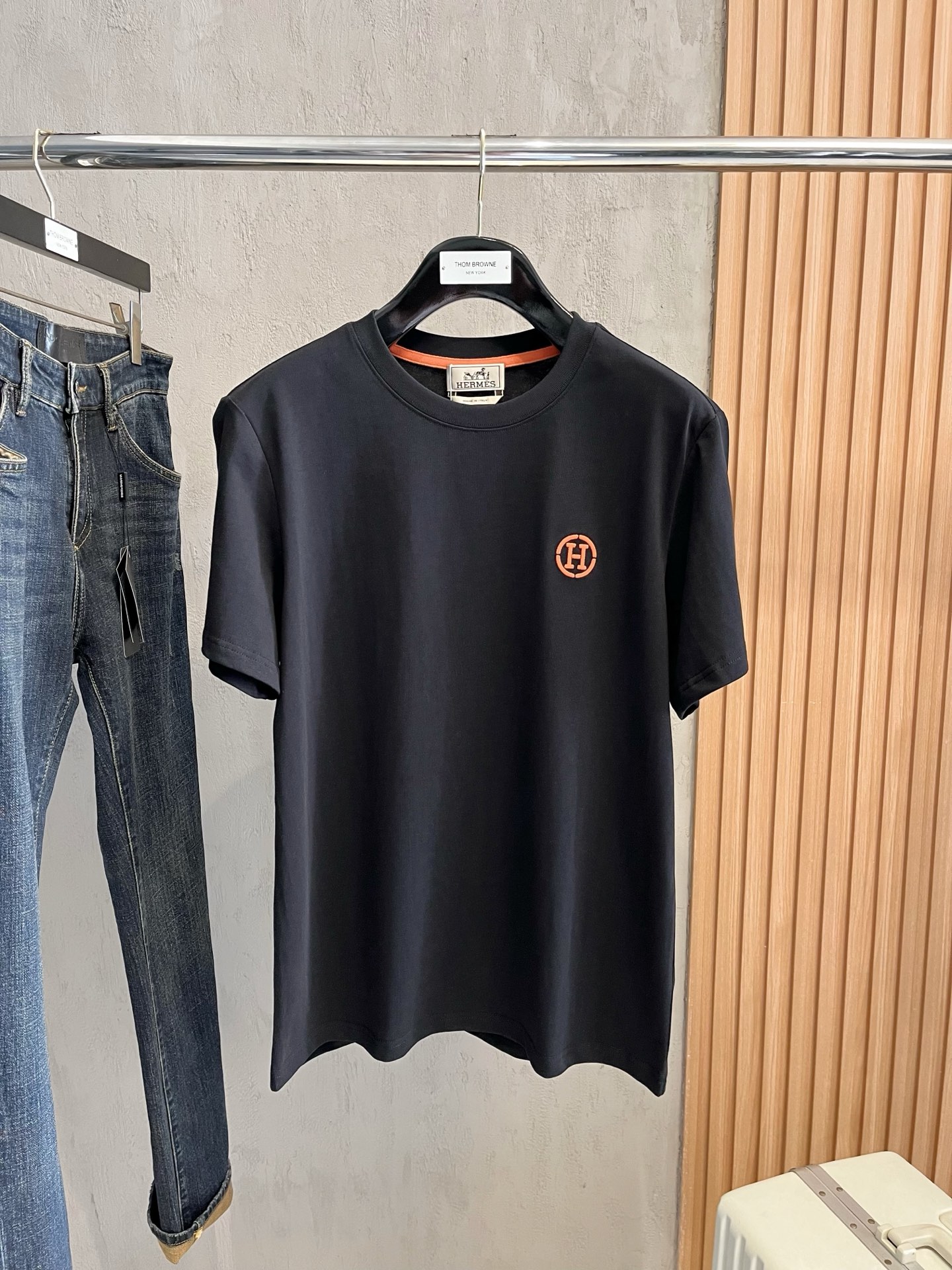 爱马仕25ss春夏新款首发专柜最新款短袖圆领T恤 高端订制 ...