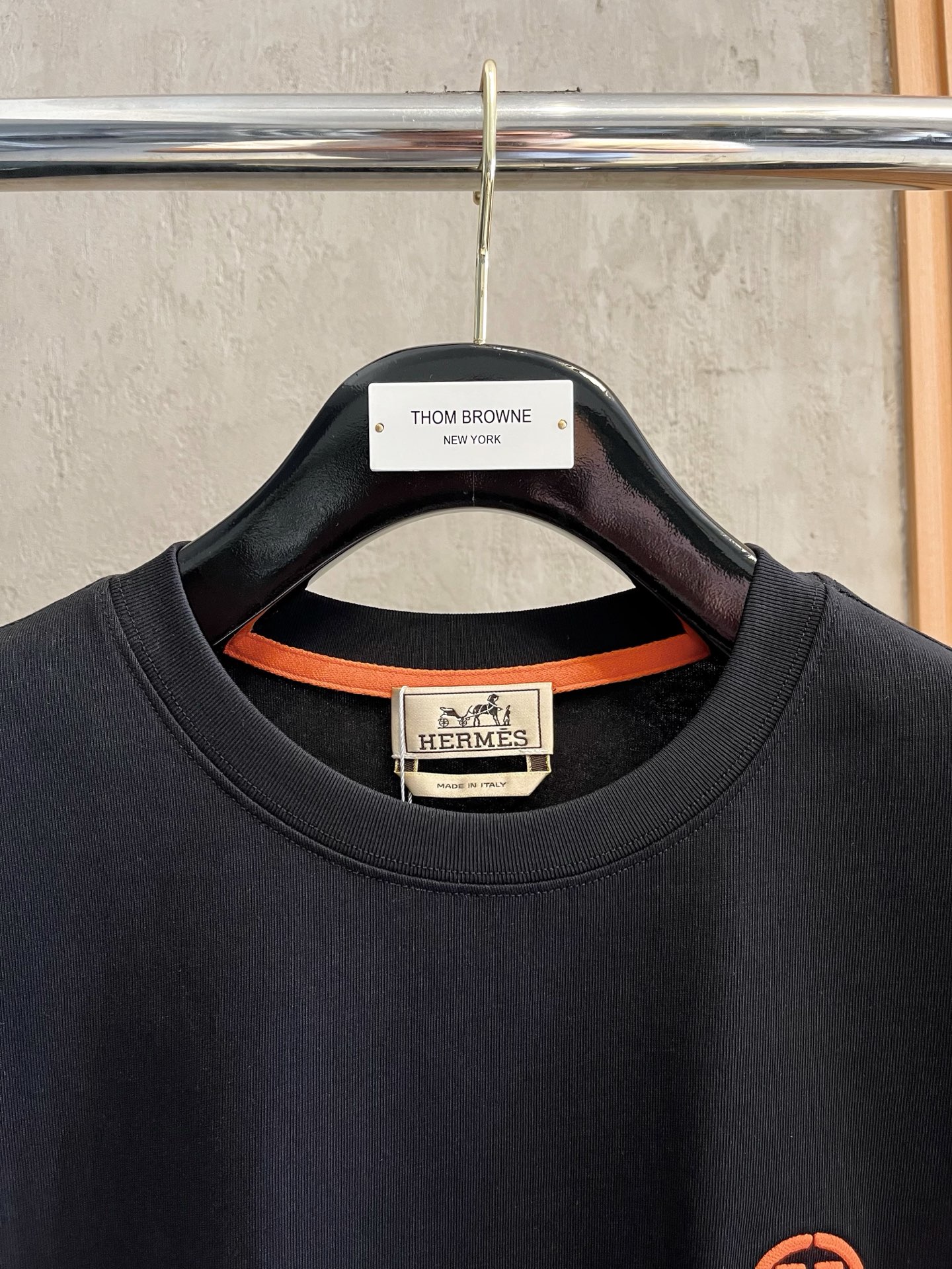 Hermès 25ss春夏新款 短袖圆领T恤服装 2